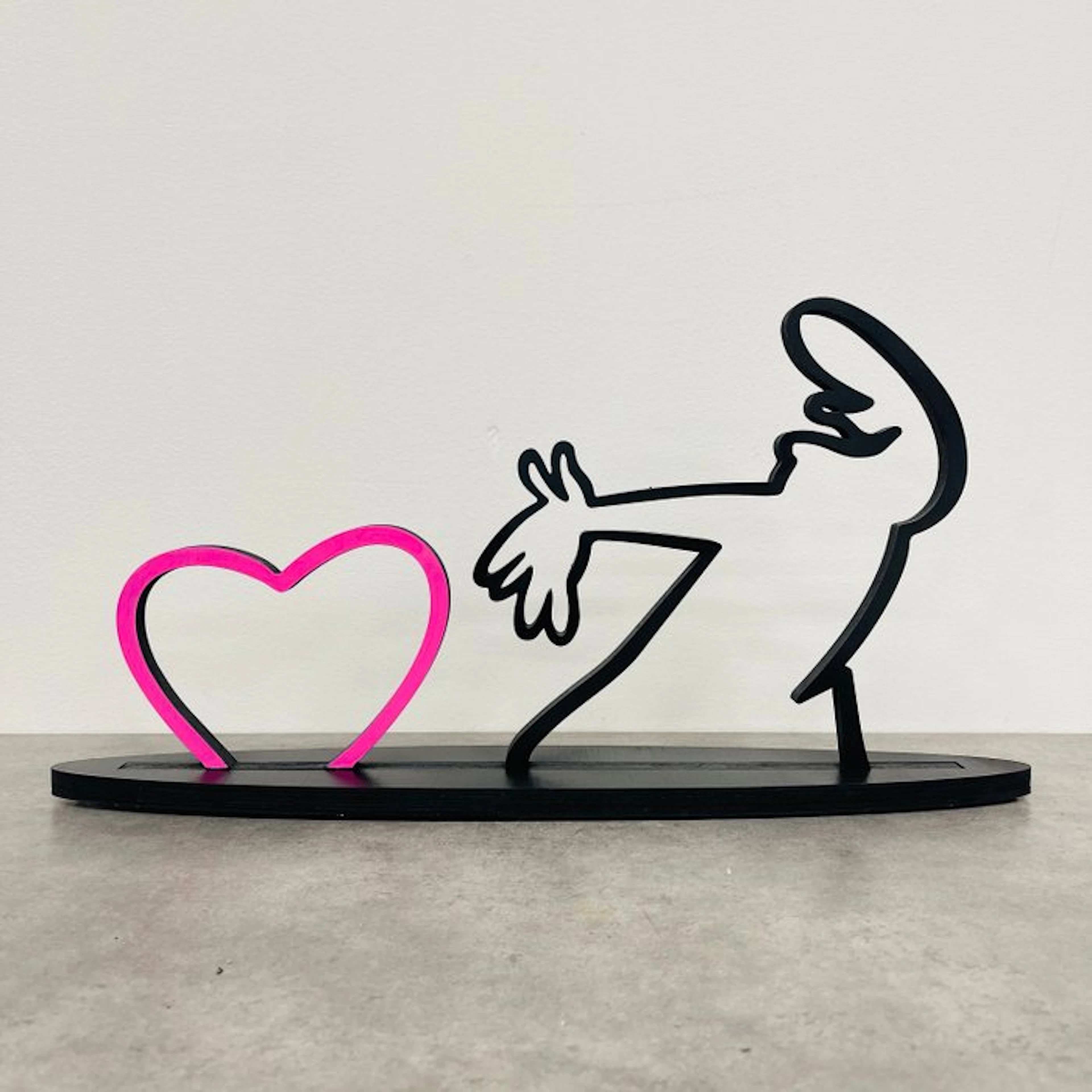AIIROH - Wood Sculpture - La Linea - Falling For Love XXL