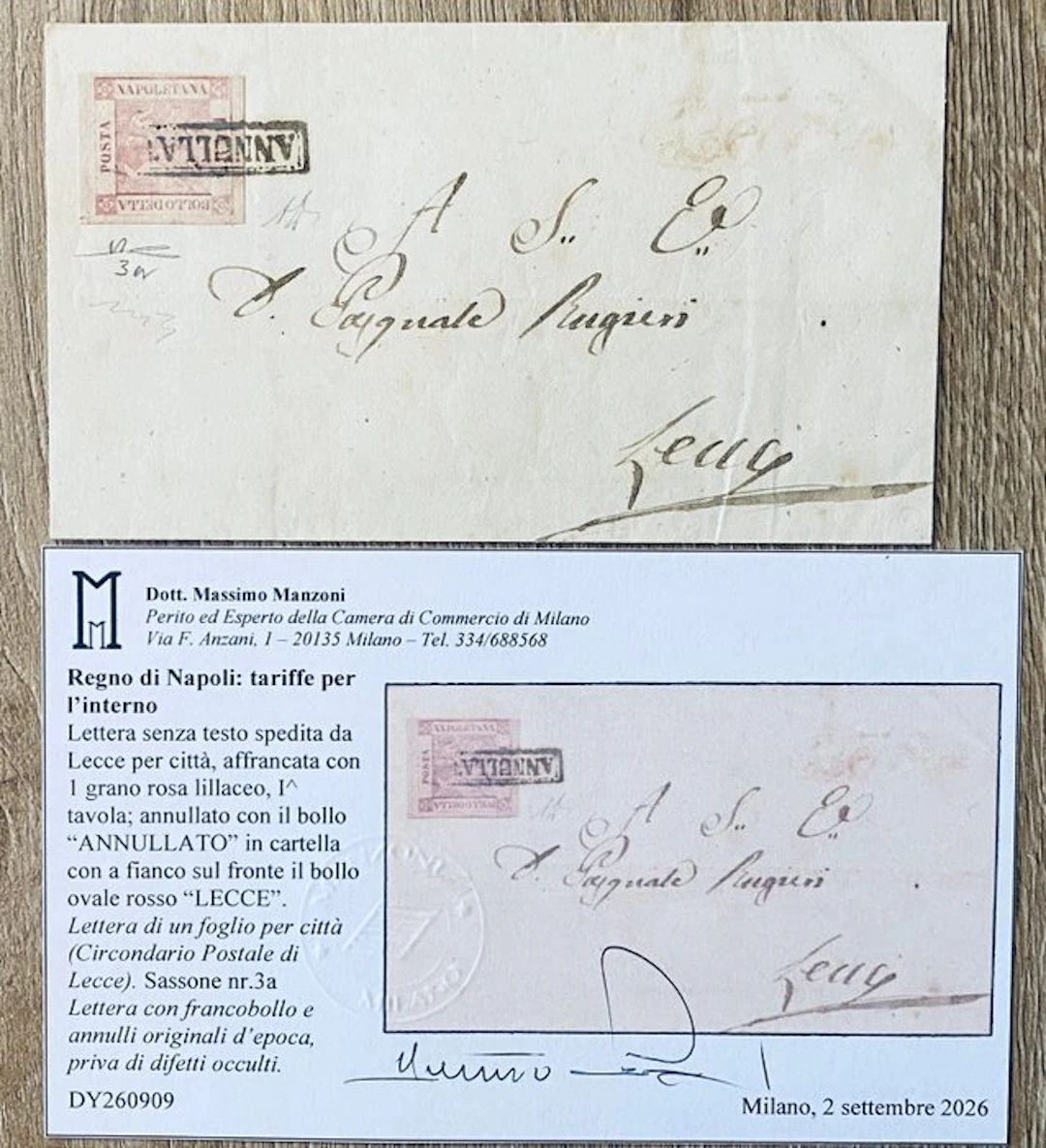 Italian Ancient States - Naples 1858/1862 - Naples 1...
