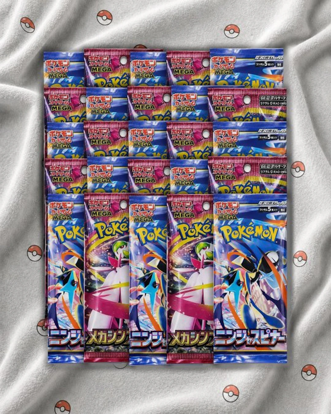 Pokémon - 25 Box - Pokémon TCG MEGA - Ninja Spinner/MEGA...