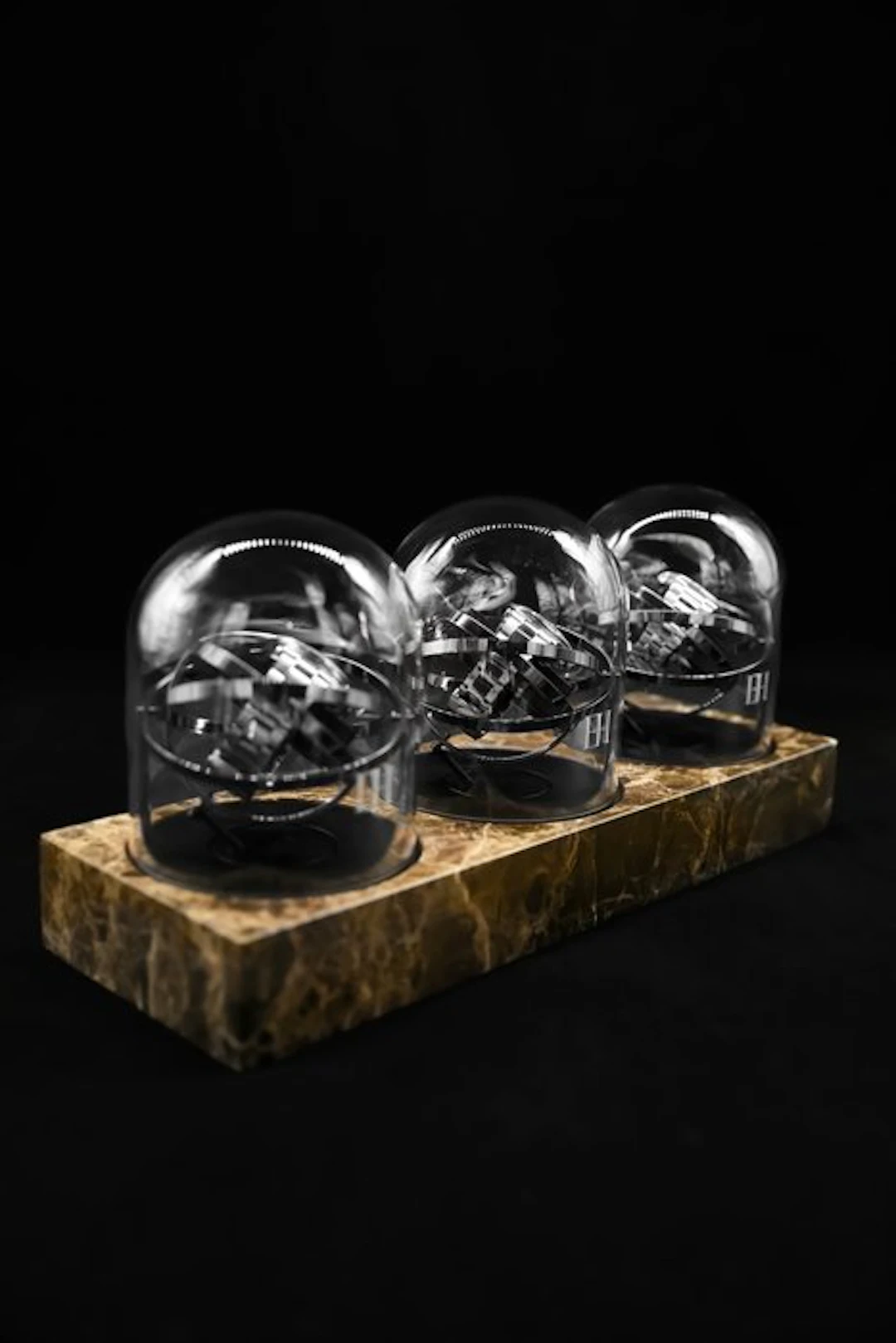 Elbrus Horology - Triple Marble Watch Winder - Limited...