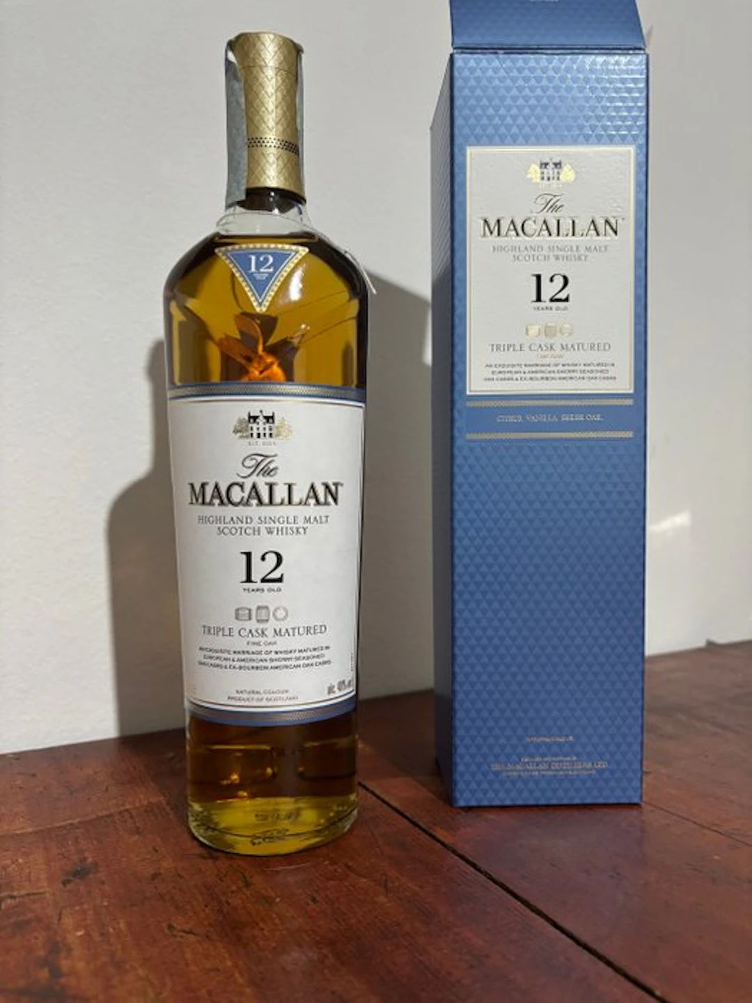 Macallan 12 years old Triple Cask Matured Fine Oak - 70cl