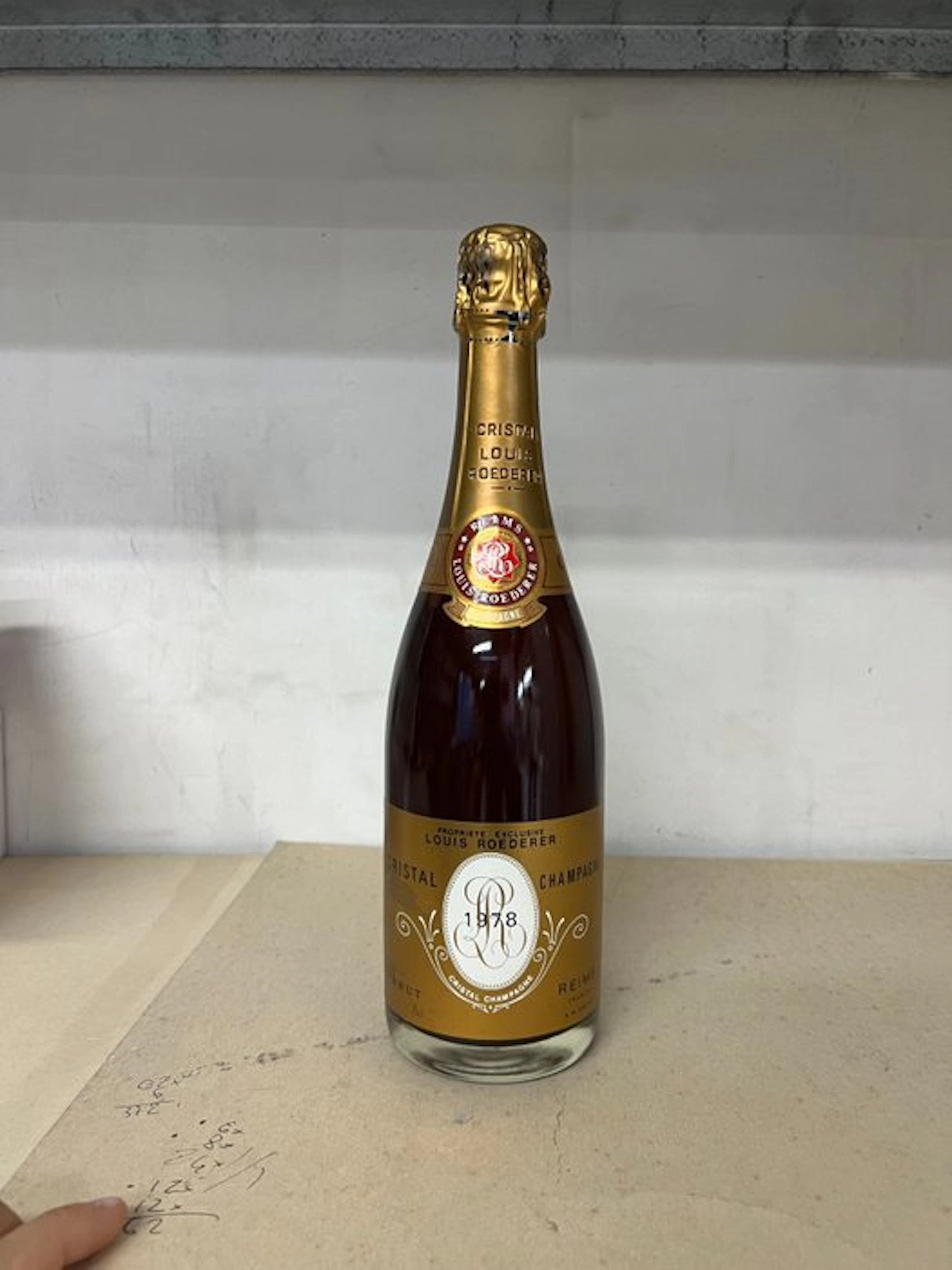 1978 Louis Roederer, Cristal - Champagne Rosé - 1 Bottle (0.75L)