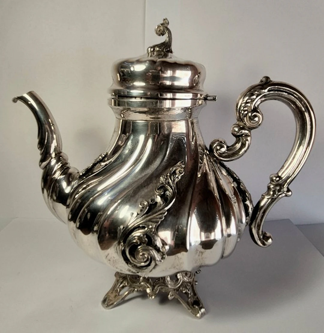 Argenteria Varalda Ettore di Varalda Achille - Teapot - .800 silver