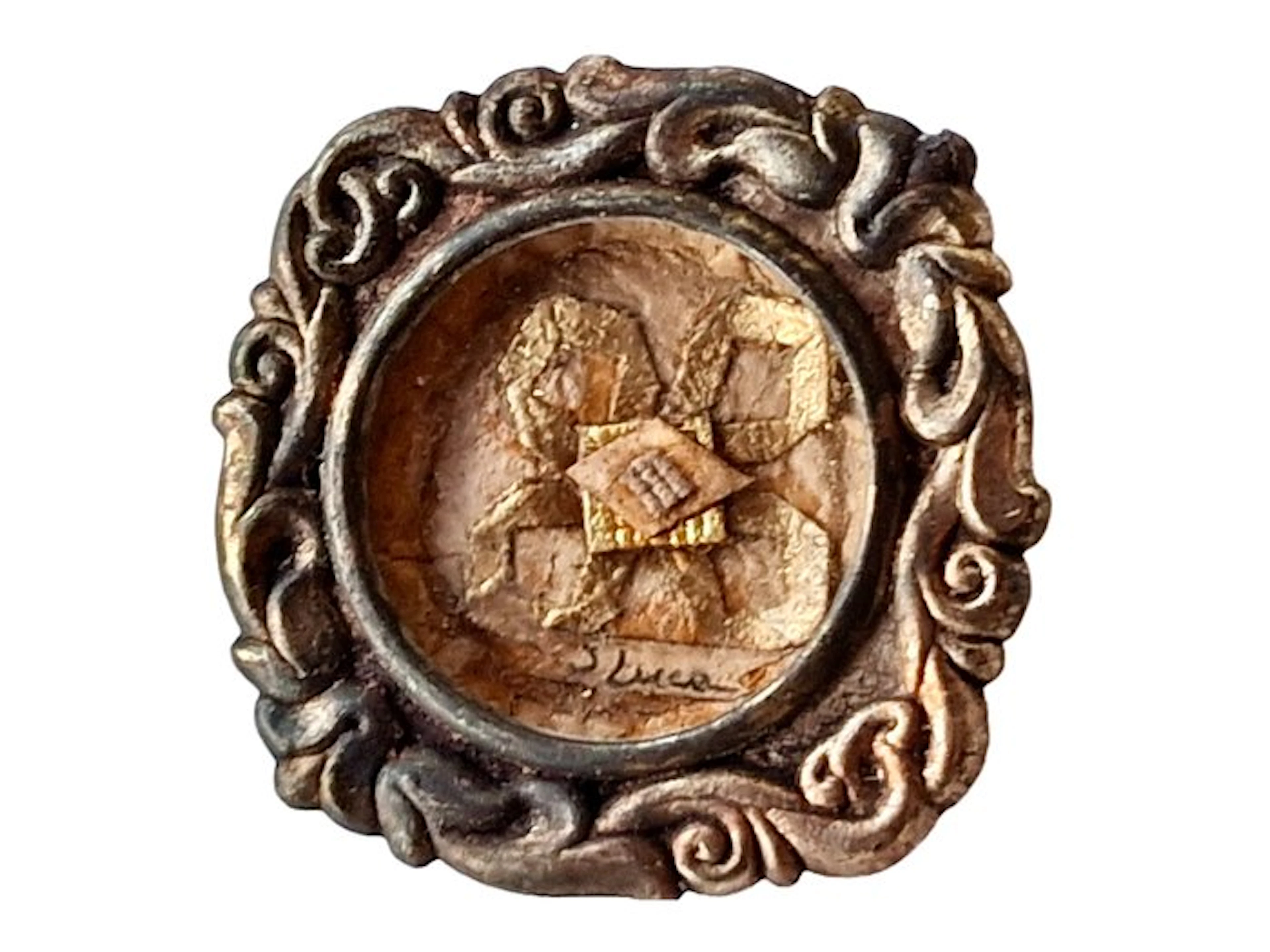 Reliquary - Alloy, Paper, Textile, Glass - the 20th century - San Luca