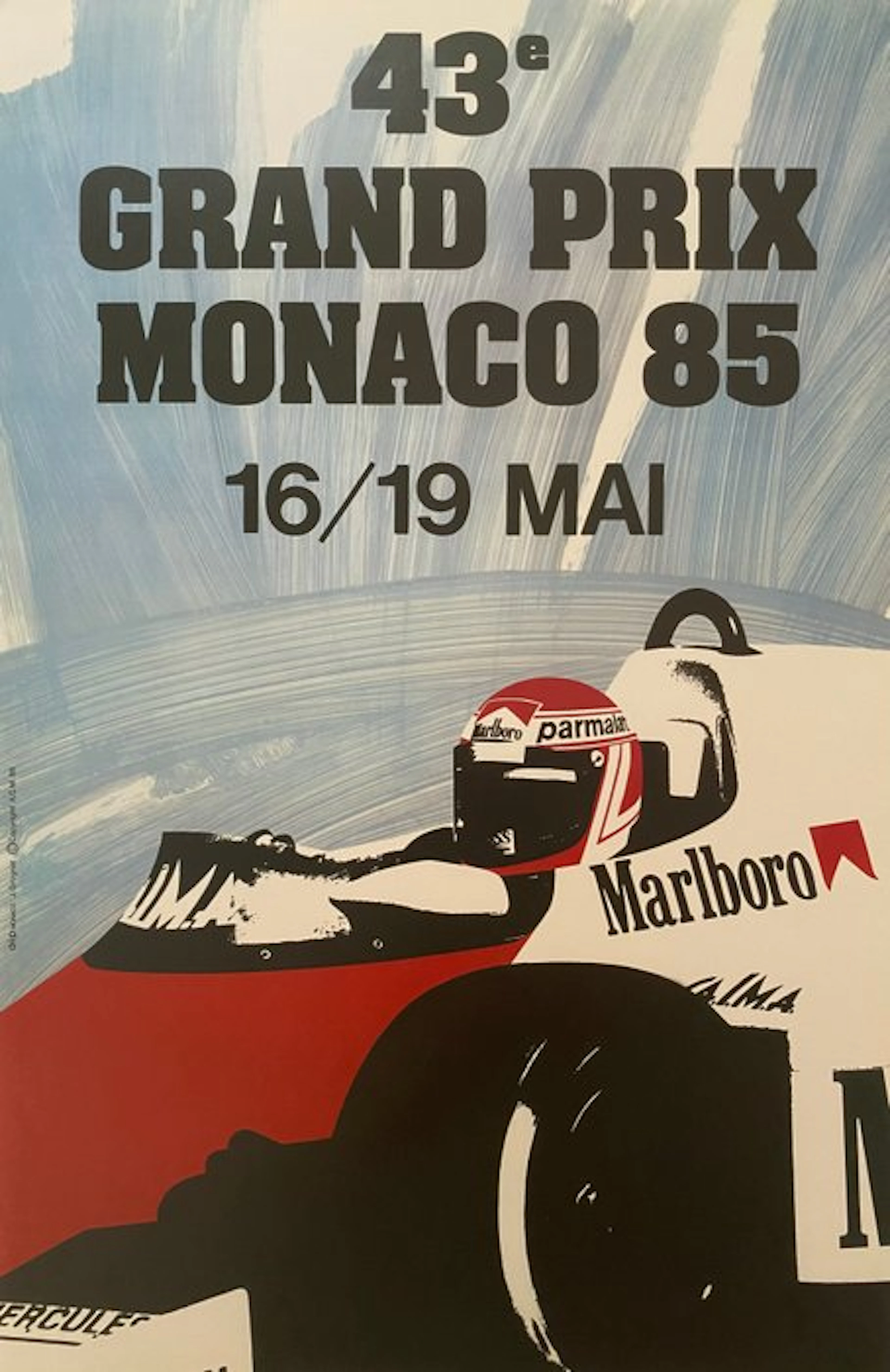 Jacques Grognet - GRAN PRIX MONACO 1985 - 1980s
