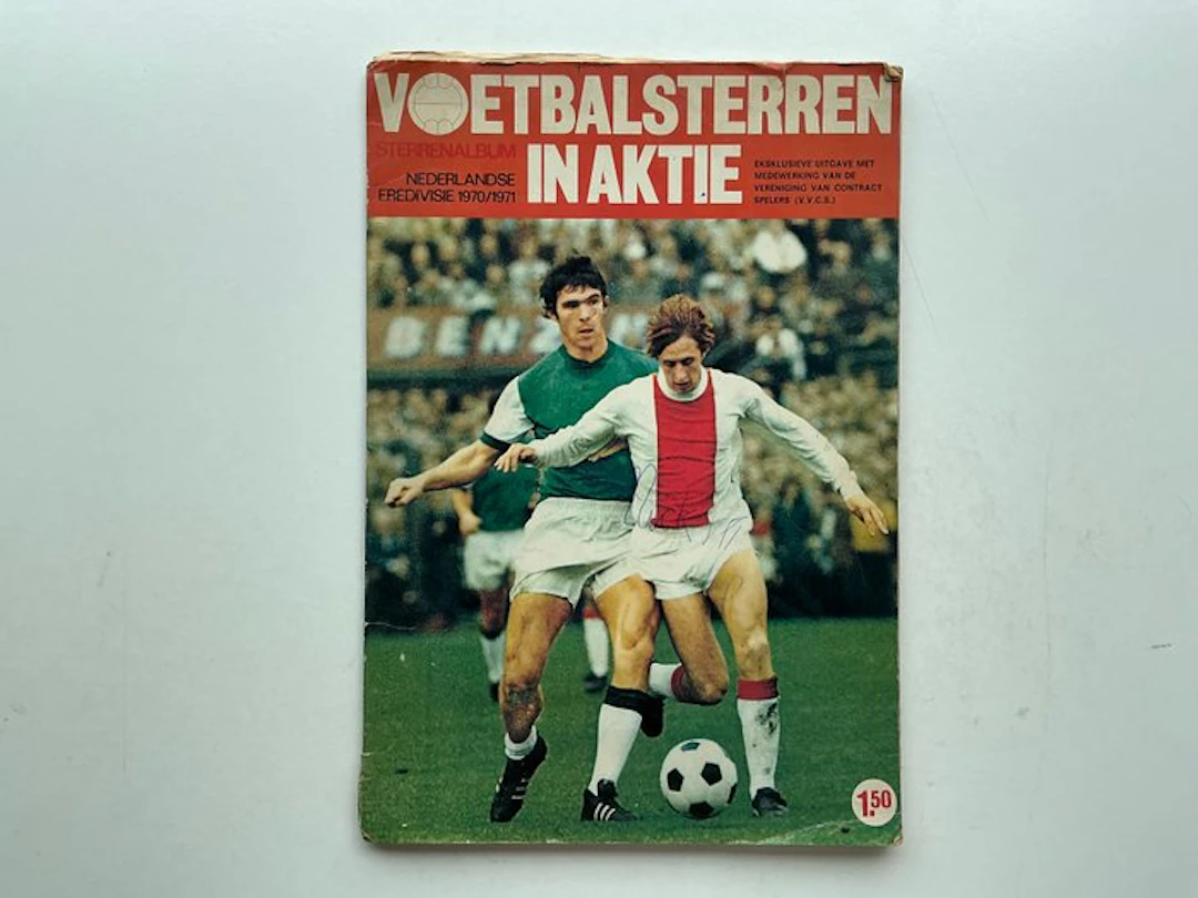 1970/71 Vanderhout Voetbalsterren in aktie 70/71 - Ruud Krol
