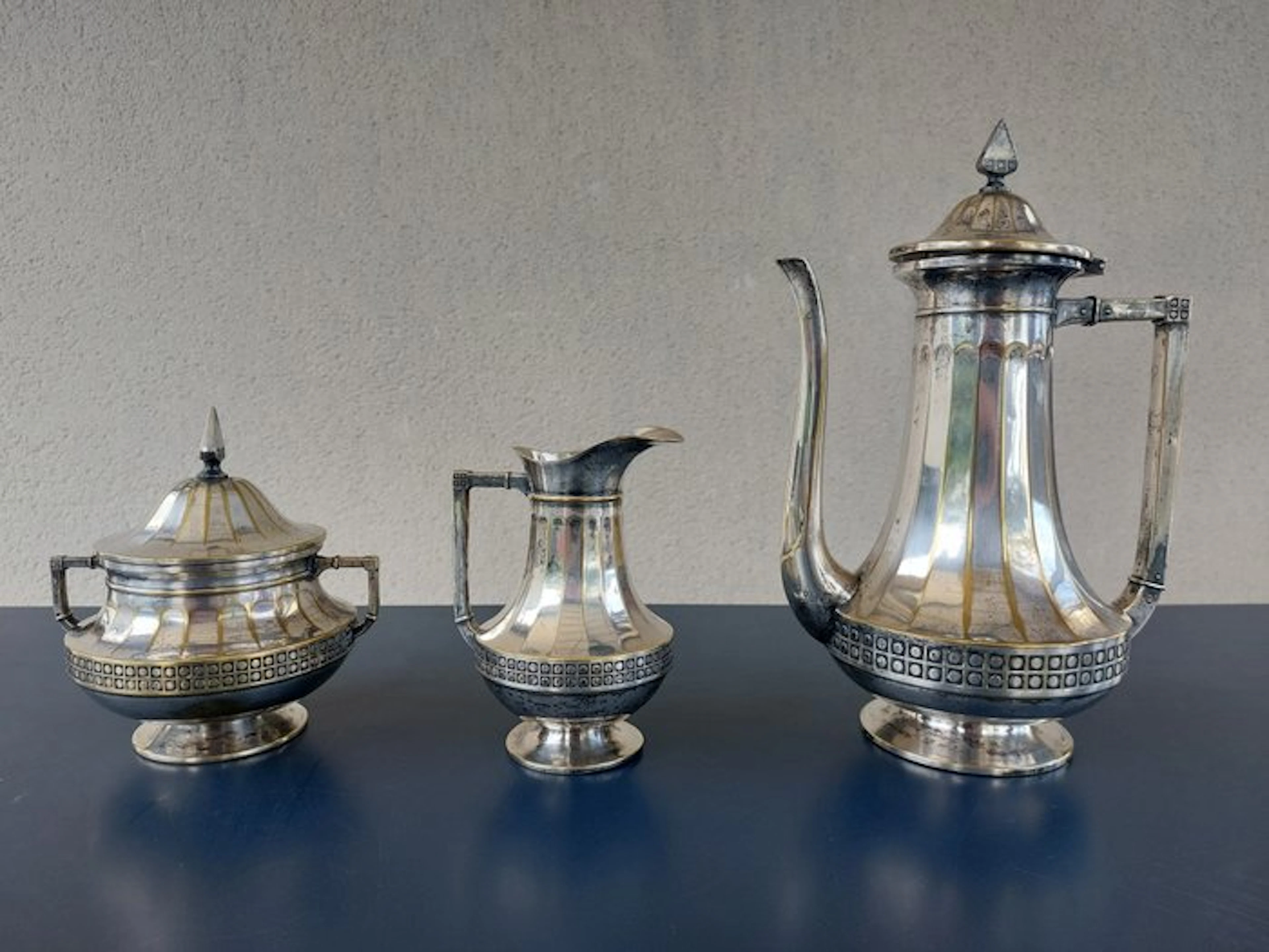 WMF / Geislingen - Coffee set - Silverplated