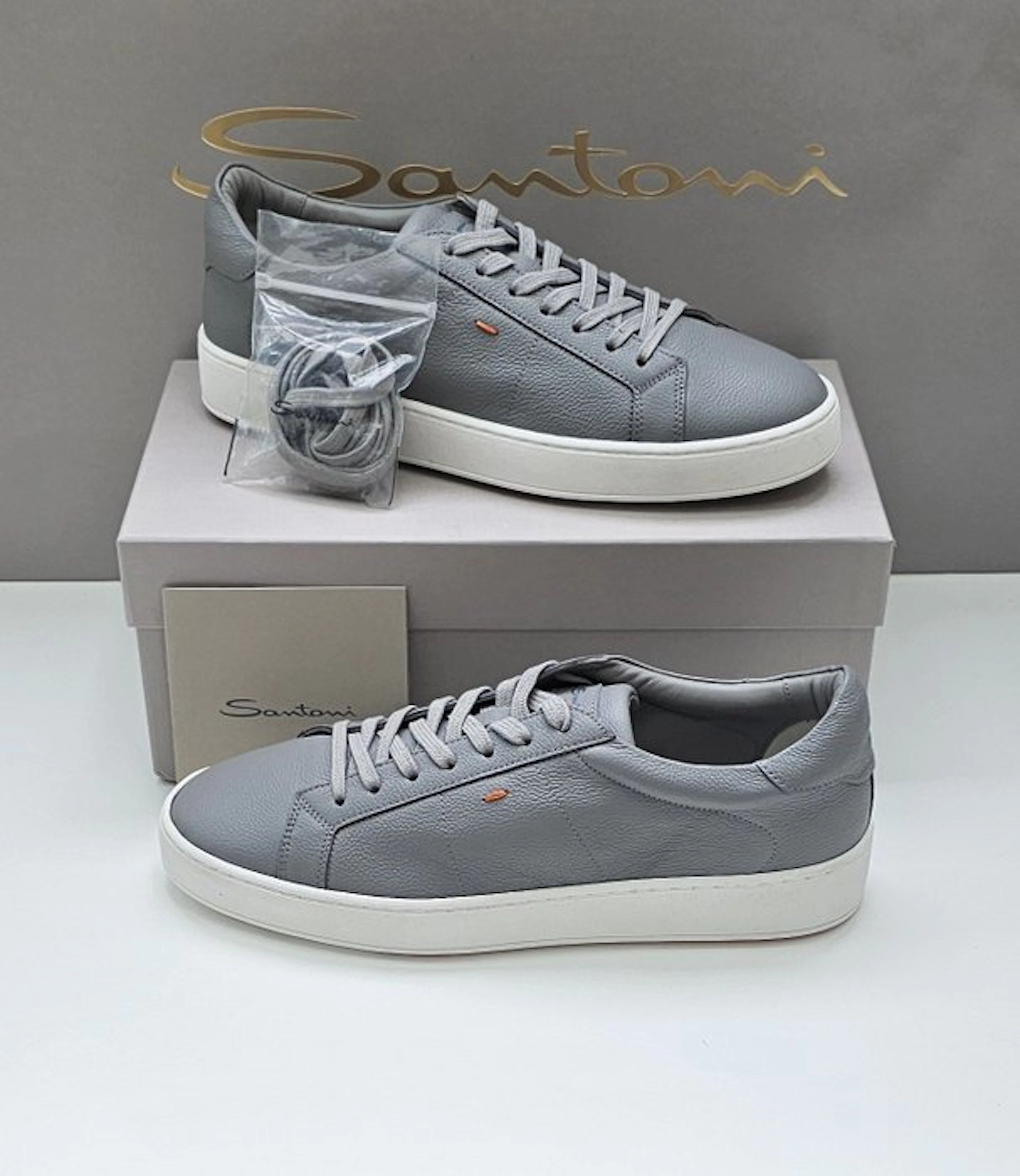 Santoni - Sneakers - Size: EU 42 - New with tags