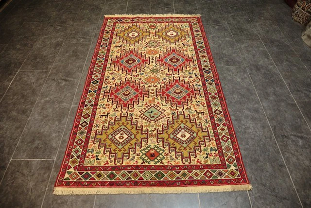 Sumakh kilim - Carpet - 198 cm - 127 cm - in like-new condition