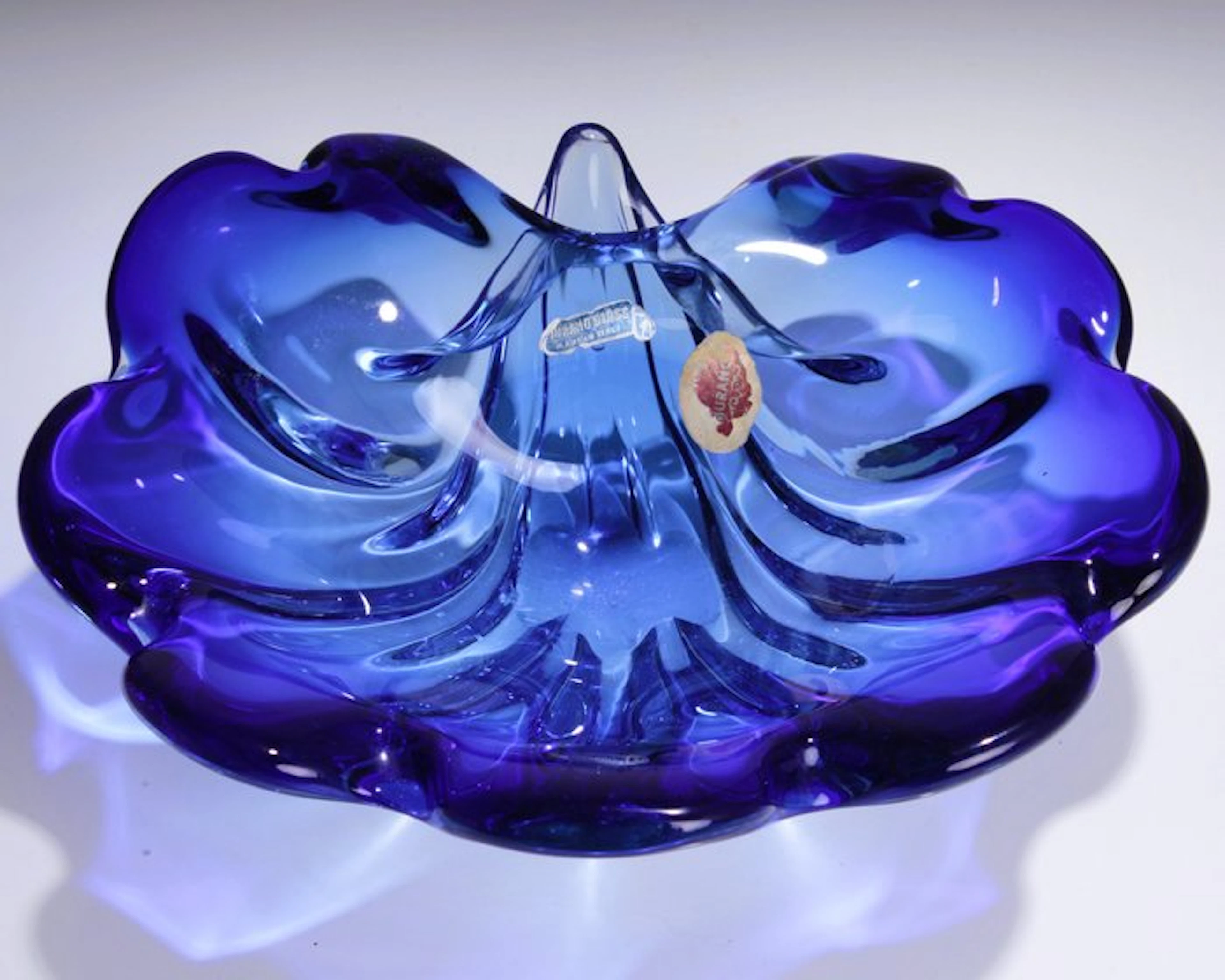 Bucella Cristalli - Centrepiece - Clam Shell - Murano...
