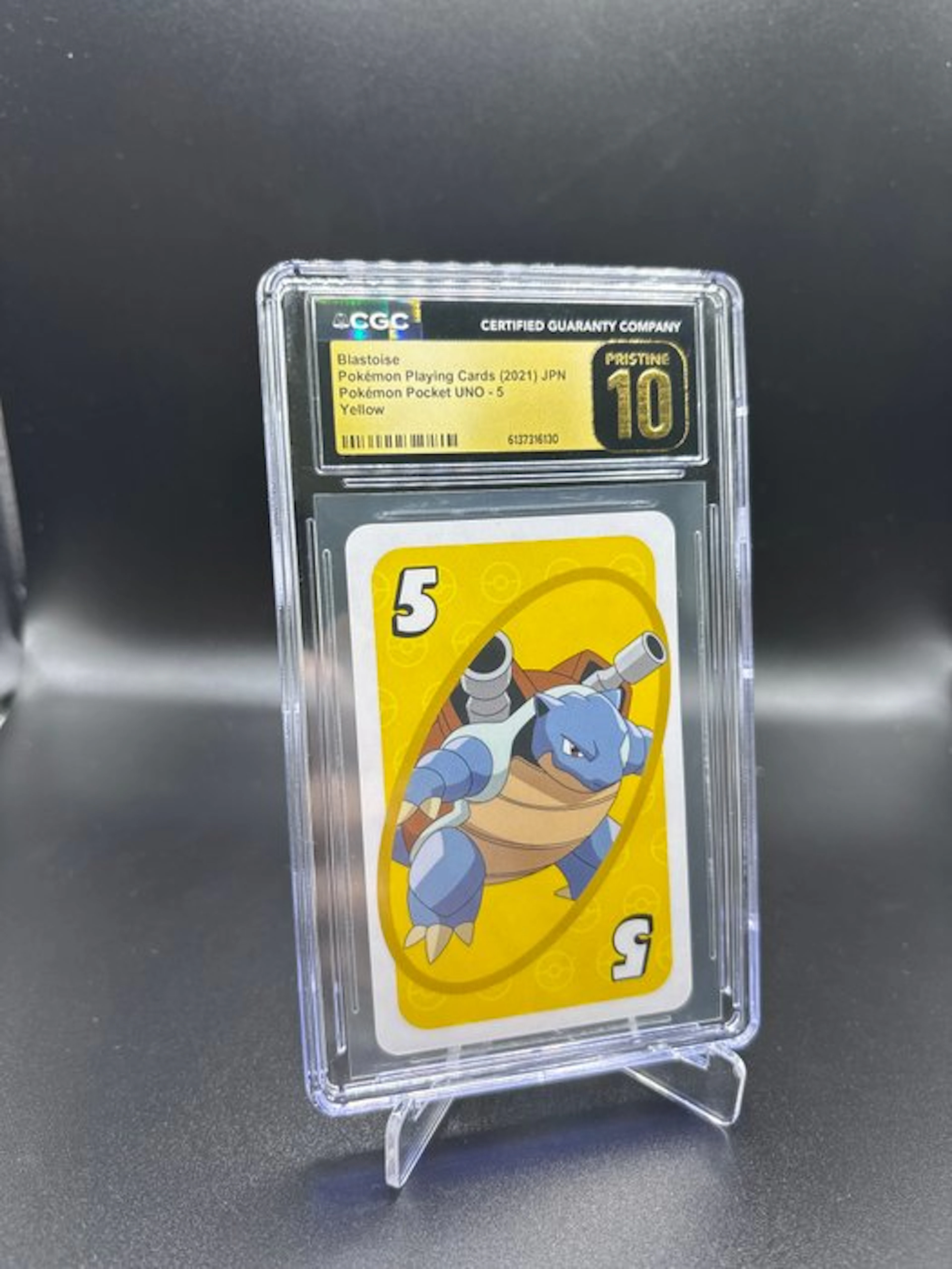 Pokémon - 1 Graded card - Blastoise Pokemon Pocket Uno 5 - CGC Pristine 10