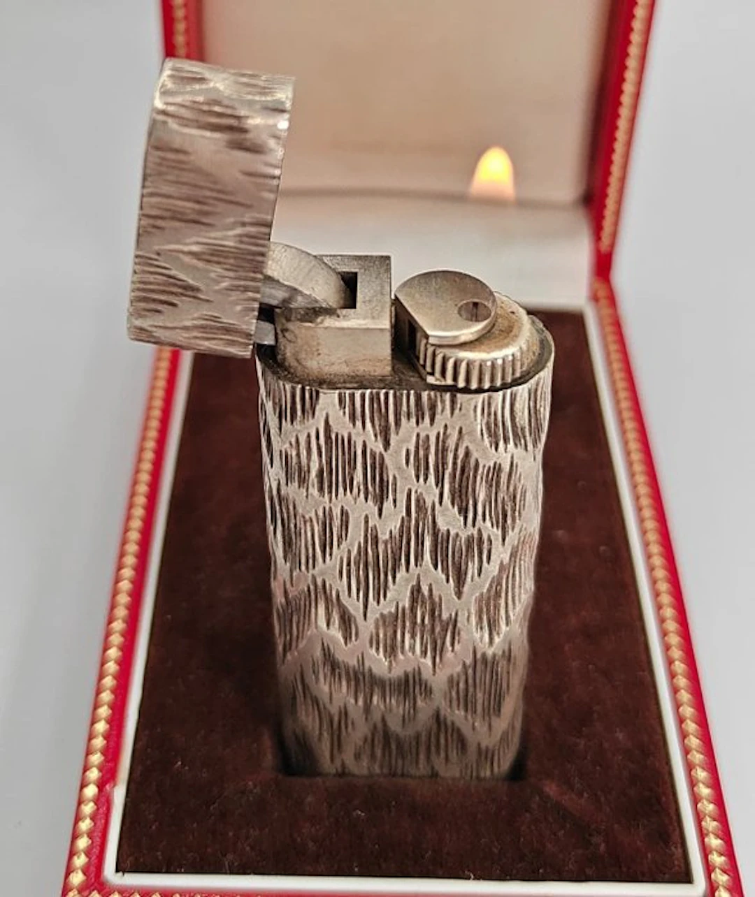 Cartier - Oval - Lighter - .925 Sterling Silver