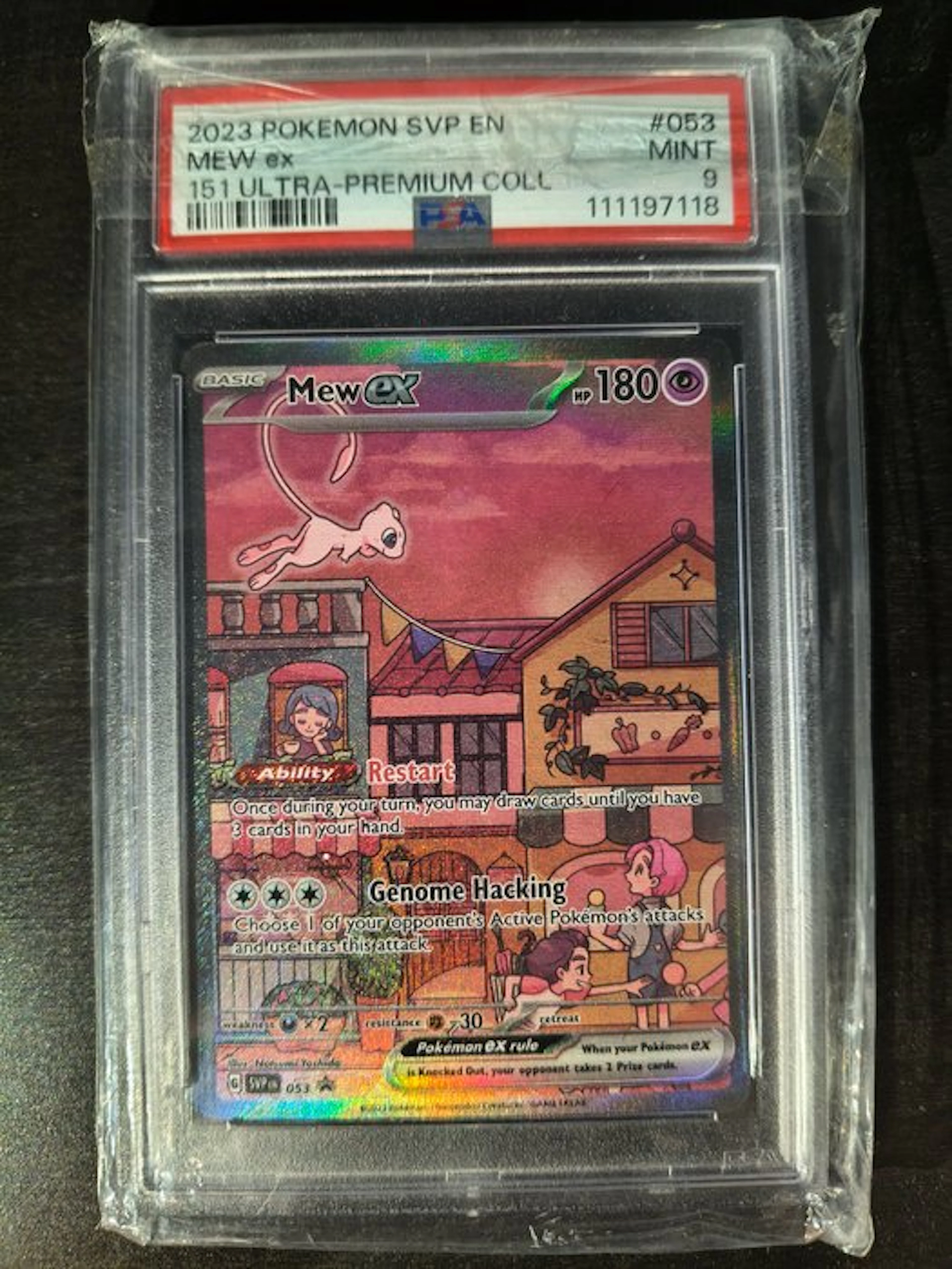 Pokémon - 6 Graded card - Metapod