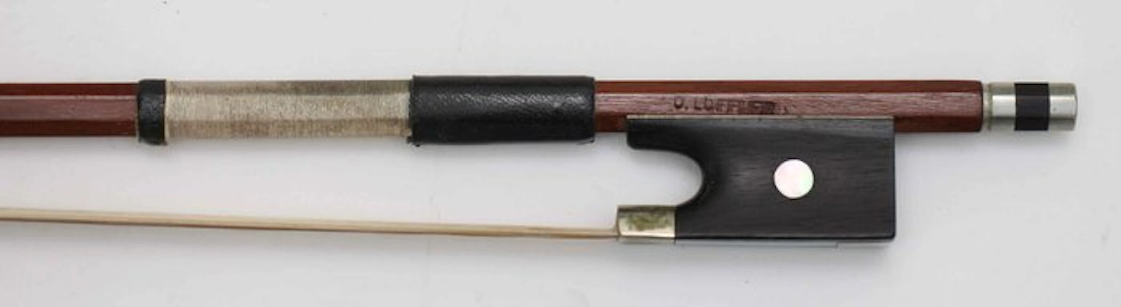 Stamped O. Löffler - Violin bow - Germany - 1950