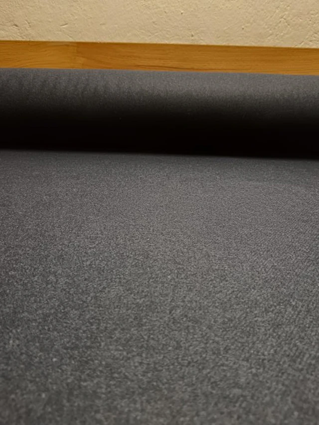 Shetland wool fabric