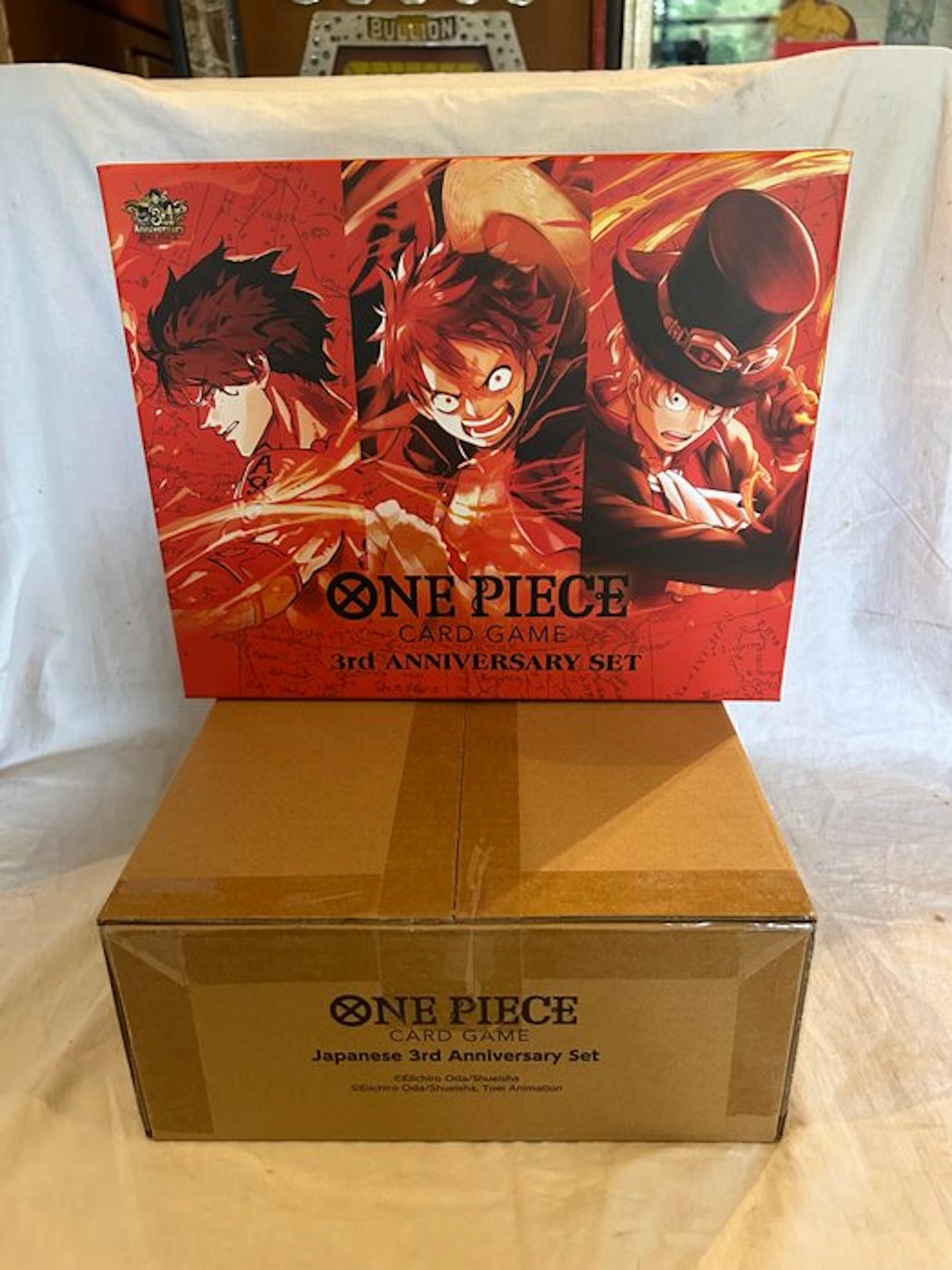 Bandai Box - One Piece - japanese 3rd anniversary set one piece