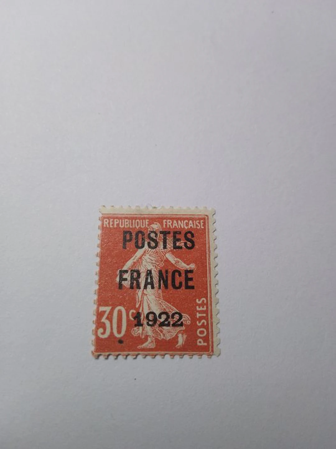 France 1922/1922 - Rare stamps France Mint signed Brun pre-obliterated No