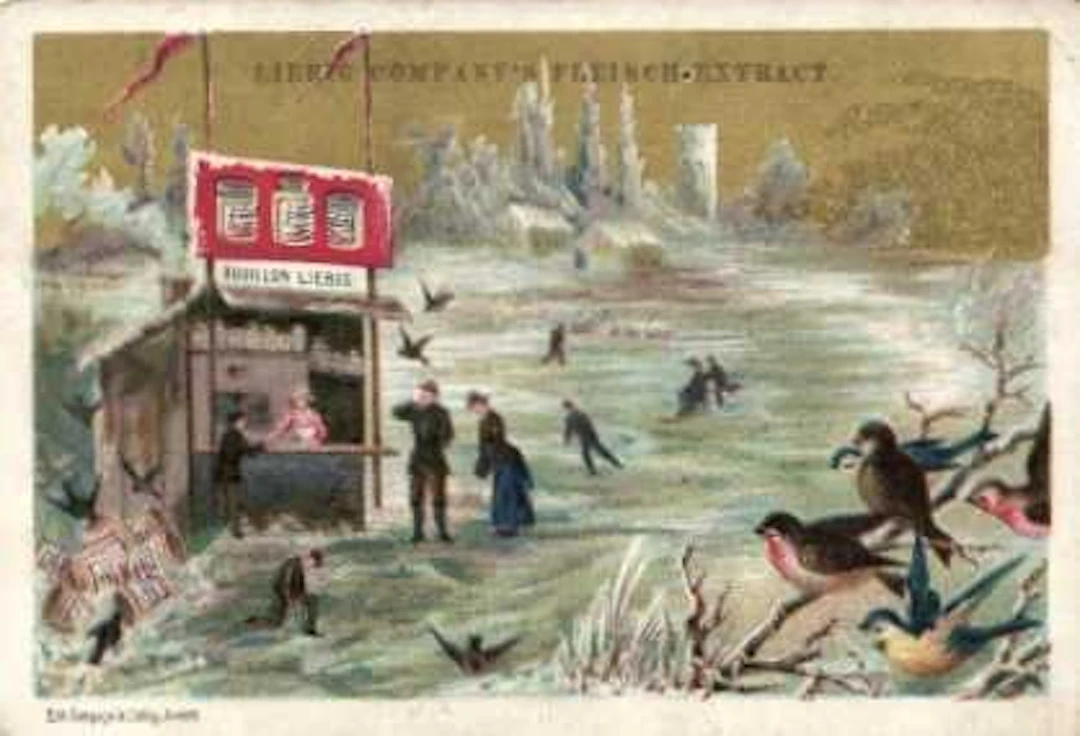 LIEBIG chromos - series S 154 - Germany - Postcard (6) - 1883-1883