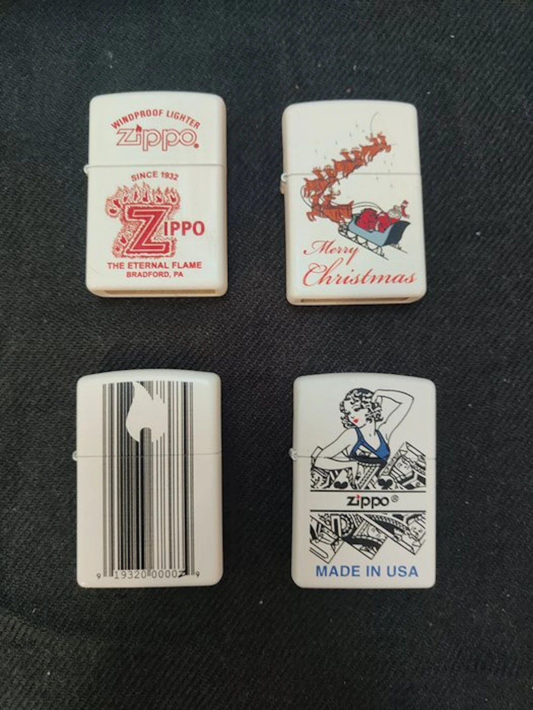 Zippo - Lighter - Brass, Enamel - (4)