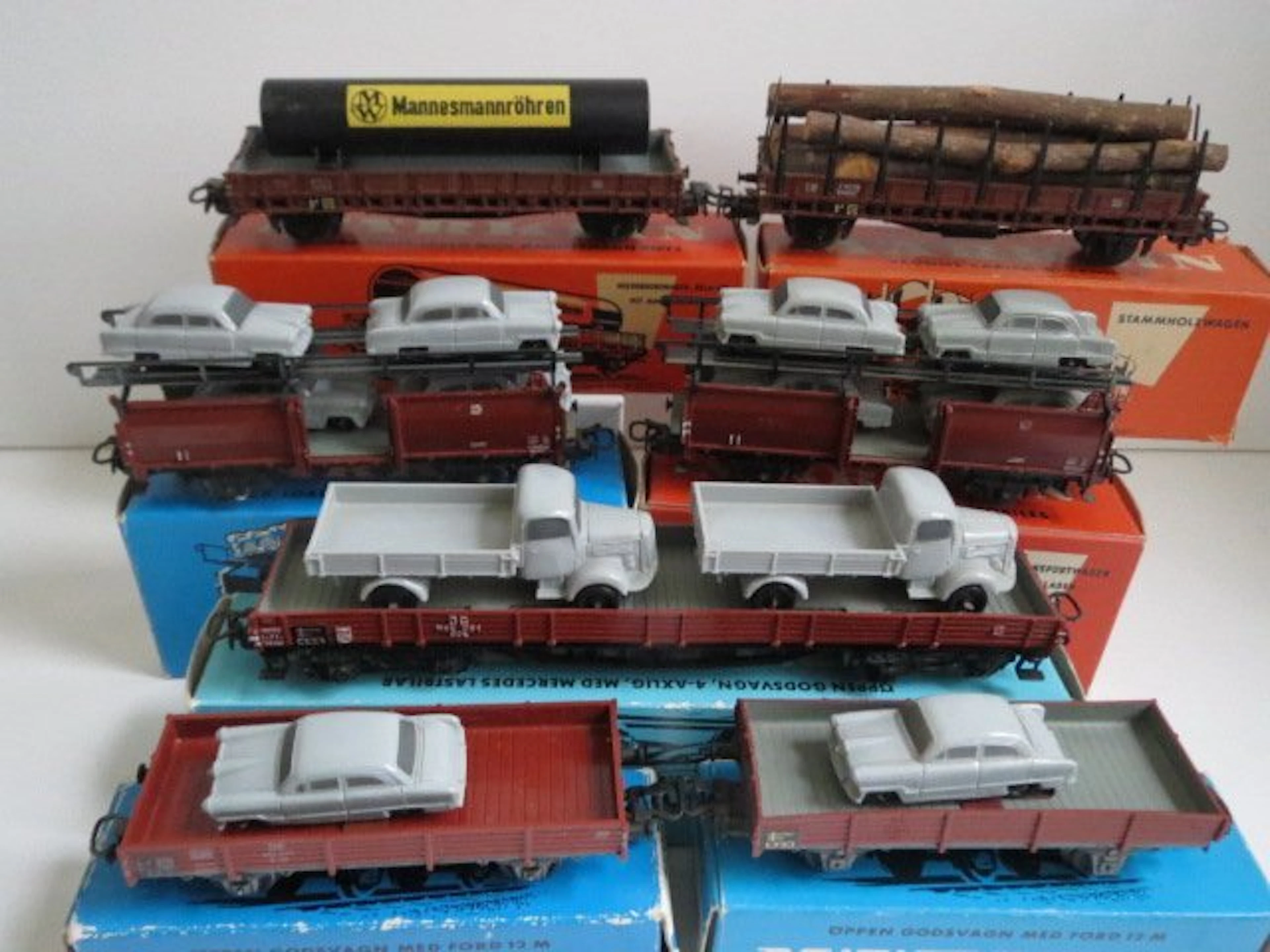 Märklin H0 - 313/2H 4504 4515 4613 4616 - Model train wagon (7) - Märklin H0