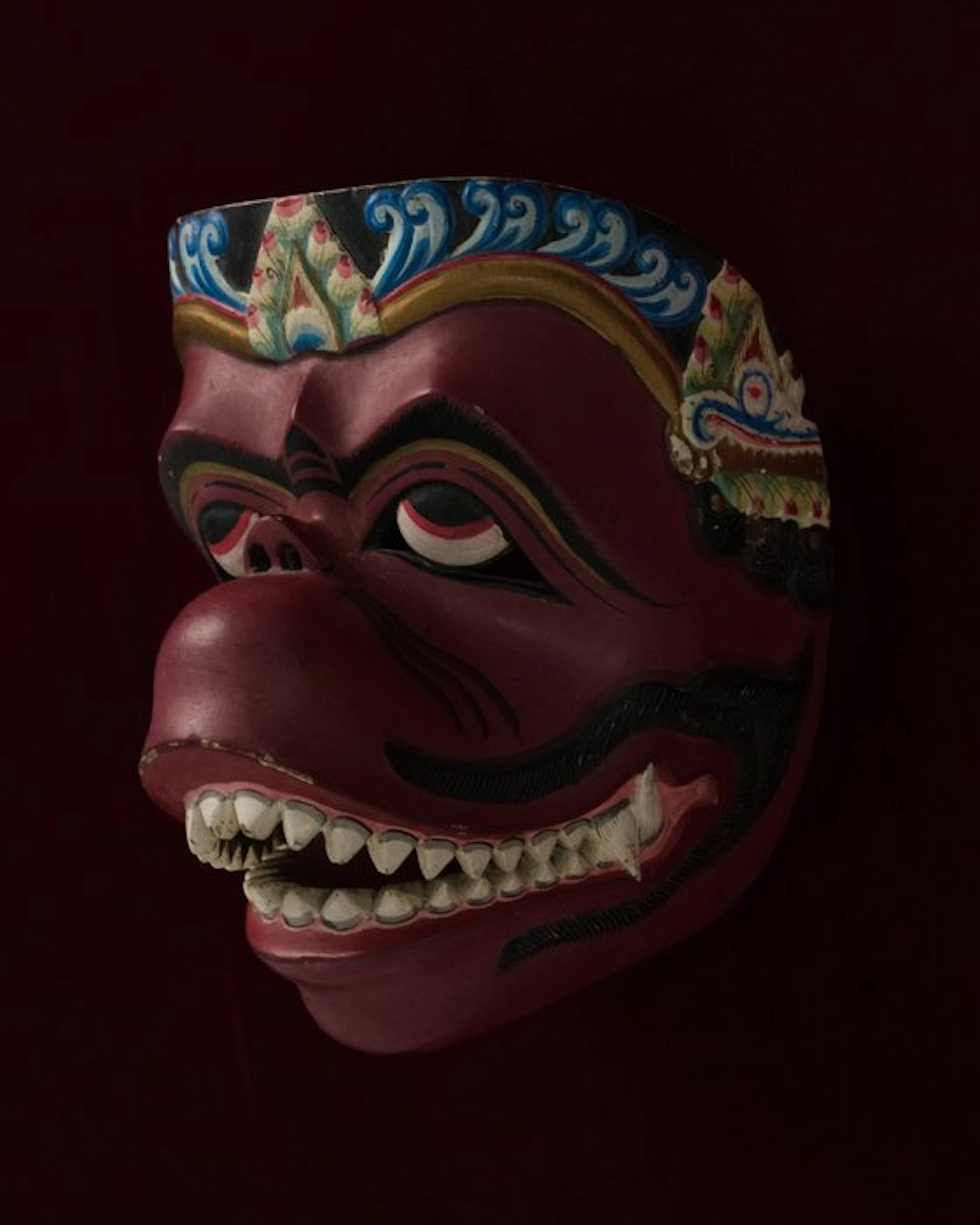 Mask - Javanese - Indonesia - Monkey Character – Carved...