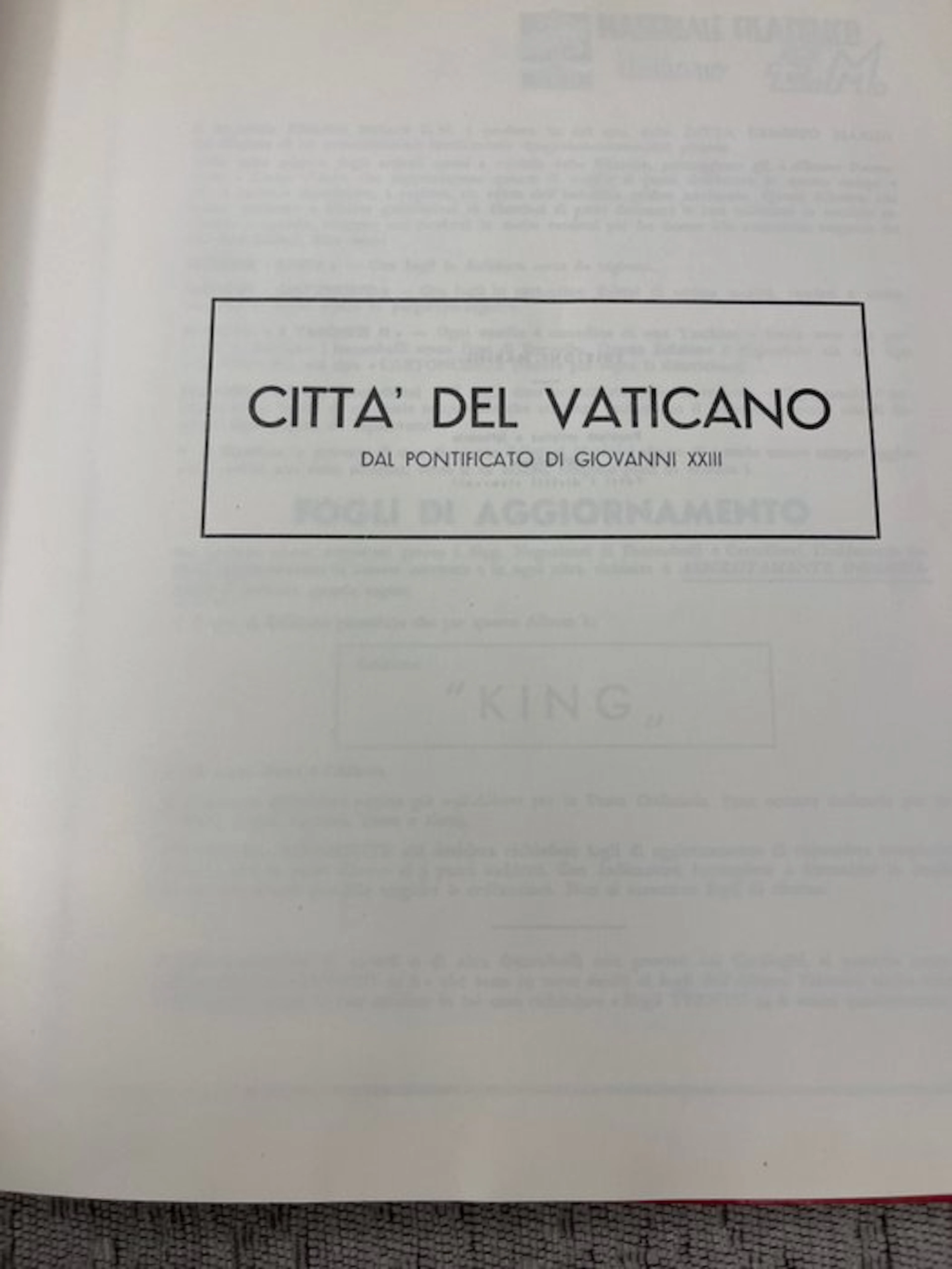 Vatican City 1958/1978 - Period collection
