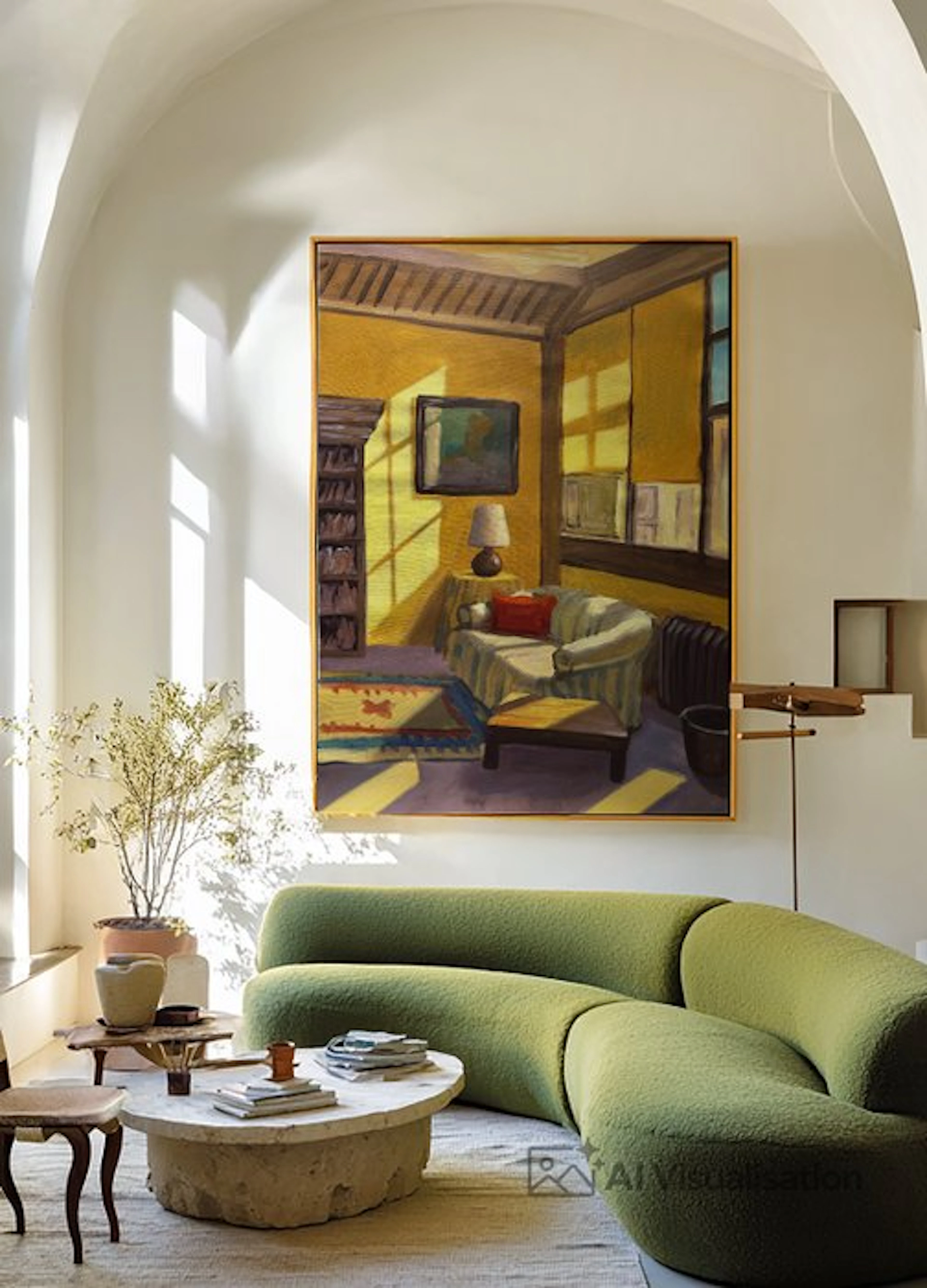 E. García - Atardecer en casa XL (No reserve)