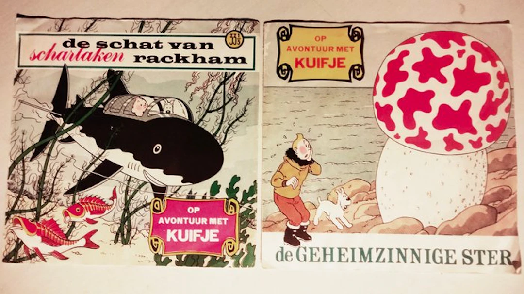 Kuifje - 2 Vinyl record Near Mint 1963