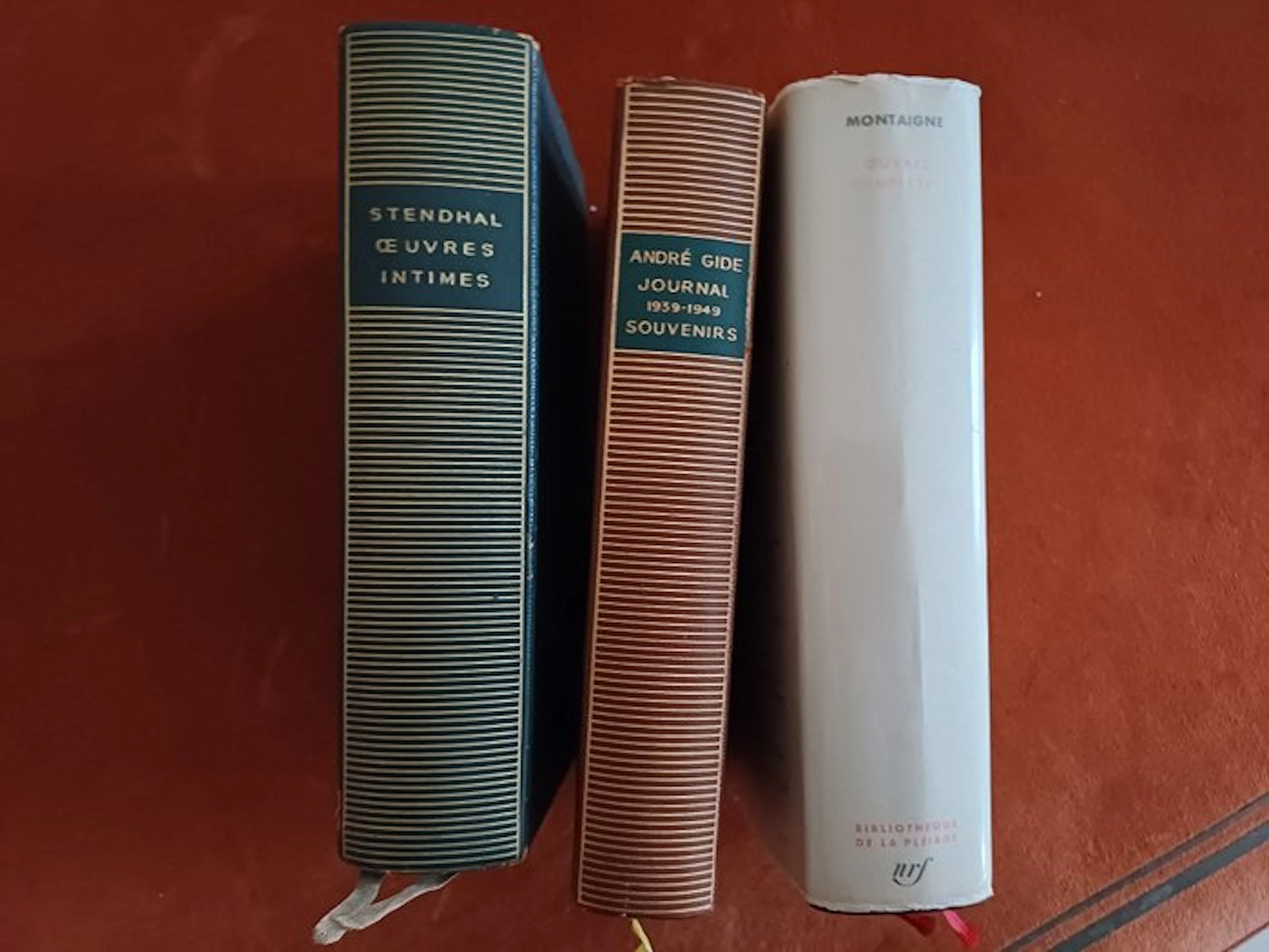 Montaigne / Stendhal / André Gide - Montaigne: Œuvres...