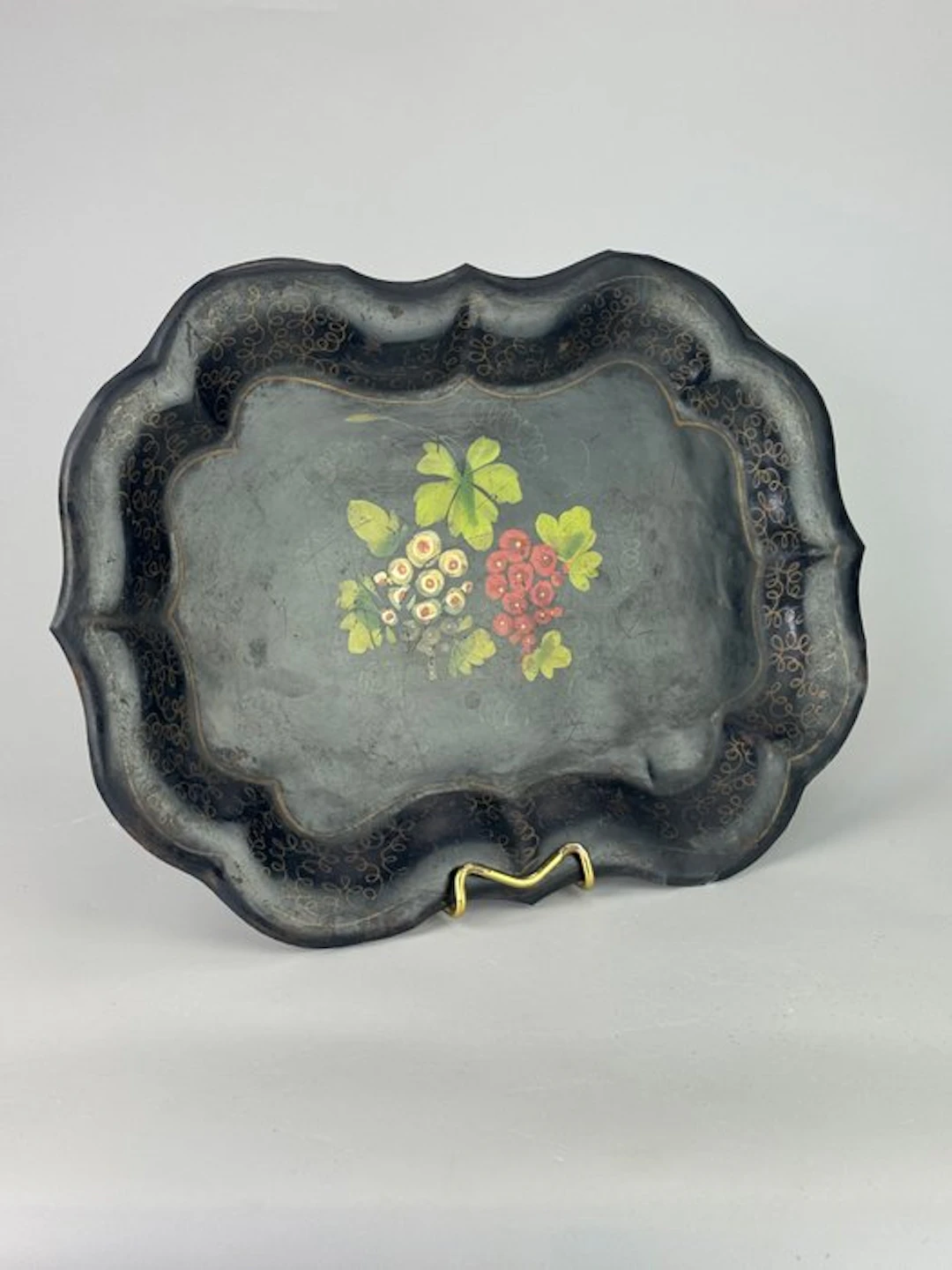 Tray - Zhostovo - Metal