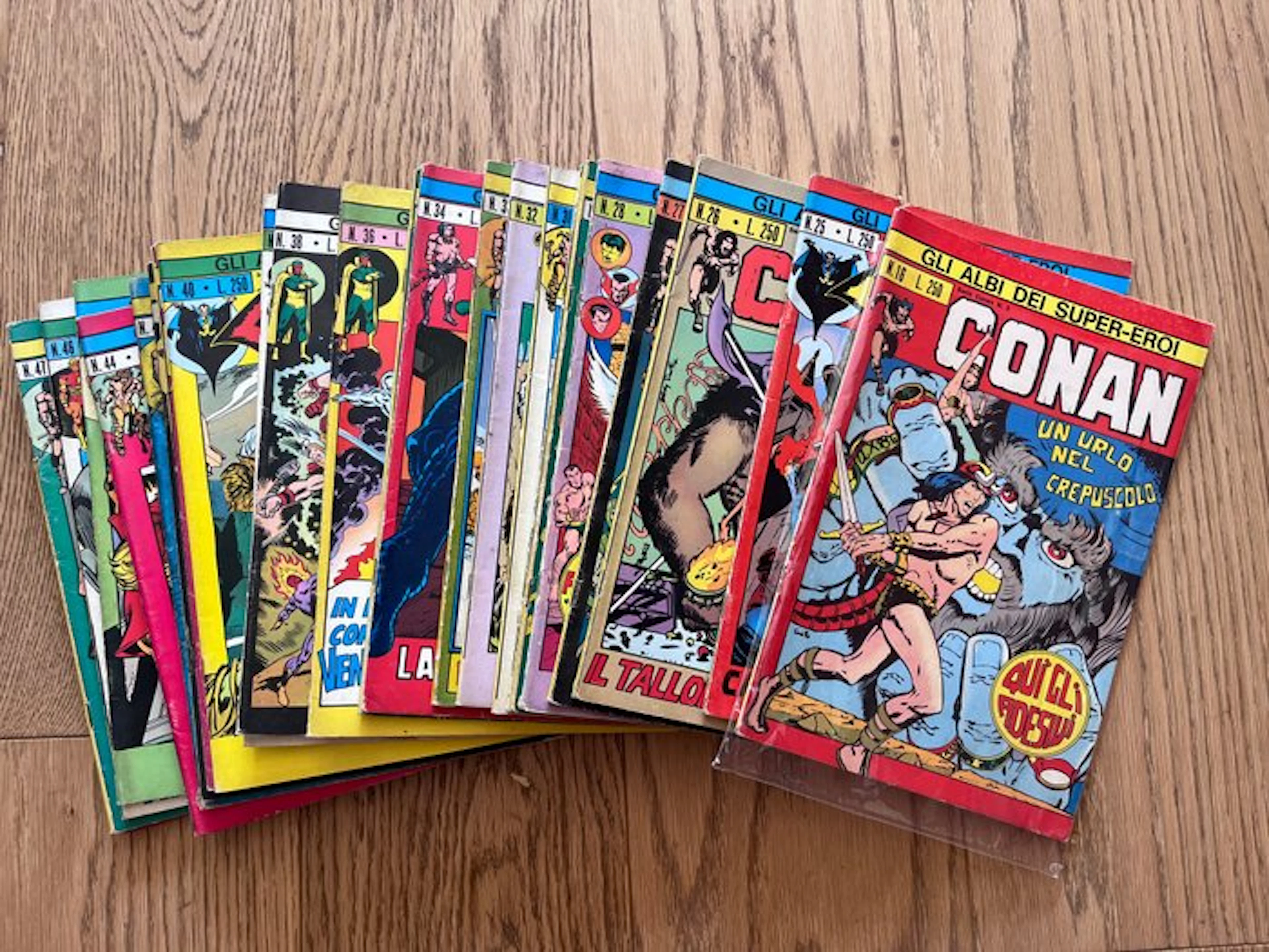 Gli albi dei Super Eroi (ASE) numeri vari - Conan un Urlo...