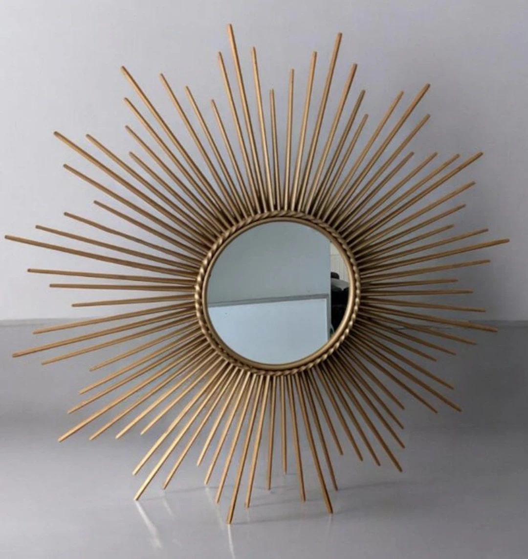 Chaty Vallauris - Wall mirror - Metal - Iconic sun mirror