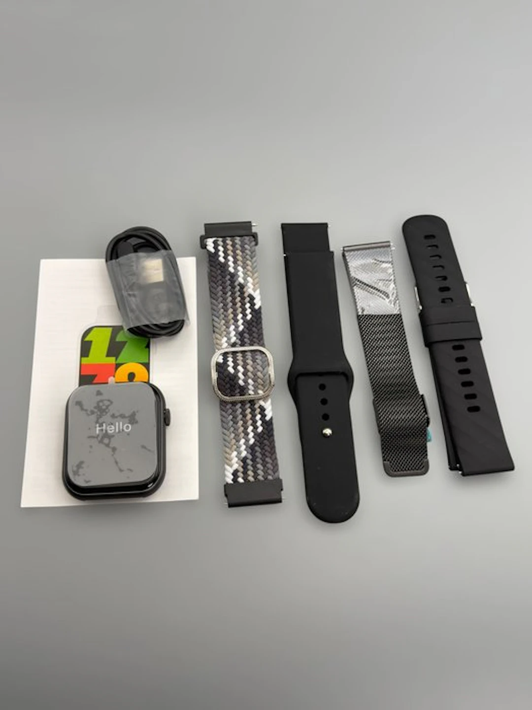 QX7 Pro Smartwatch | 1.96” Display | Stainless Steel |...