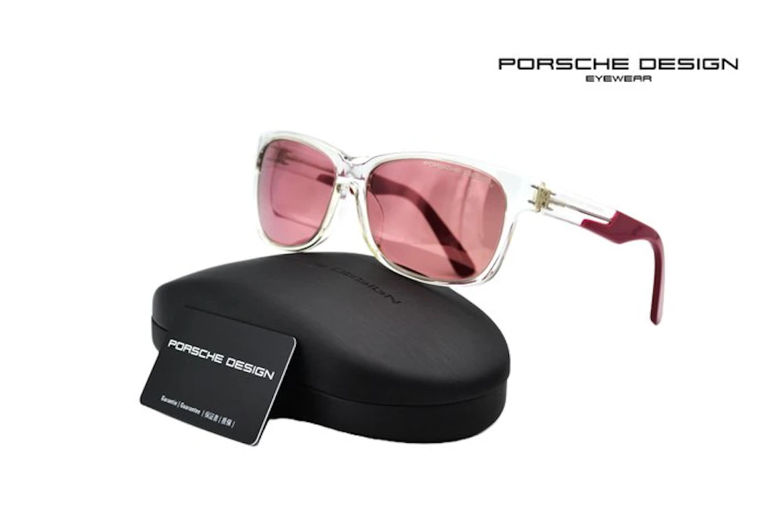 Porsche Design - P8907 D - Transparent and Pink Acetate...