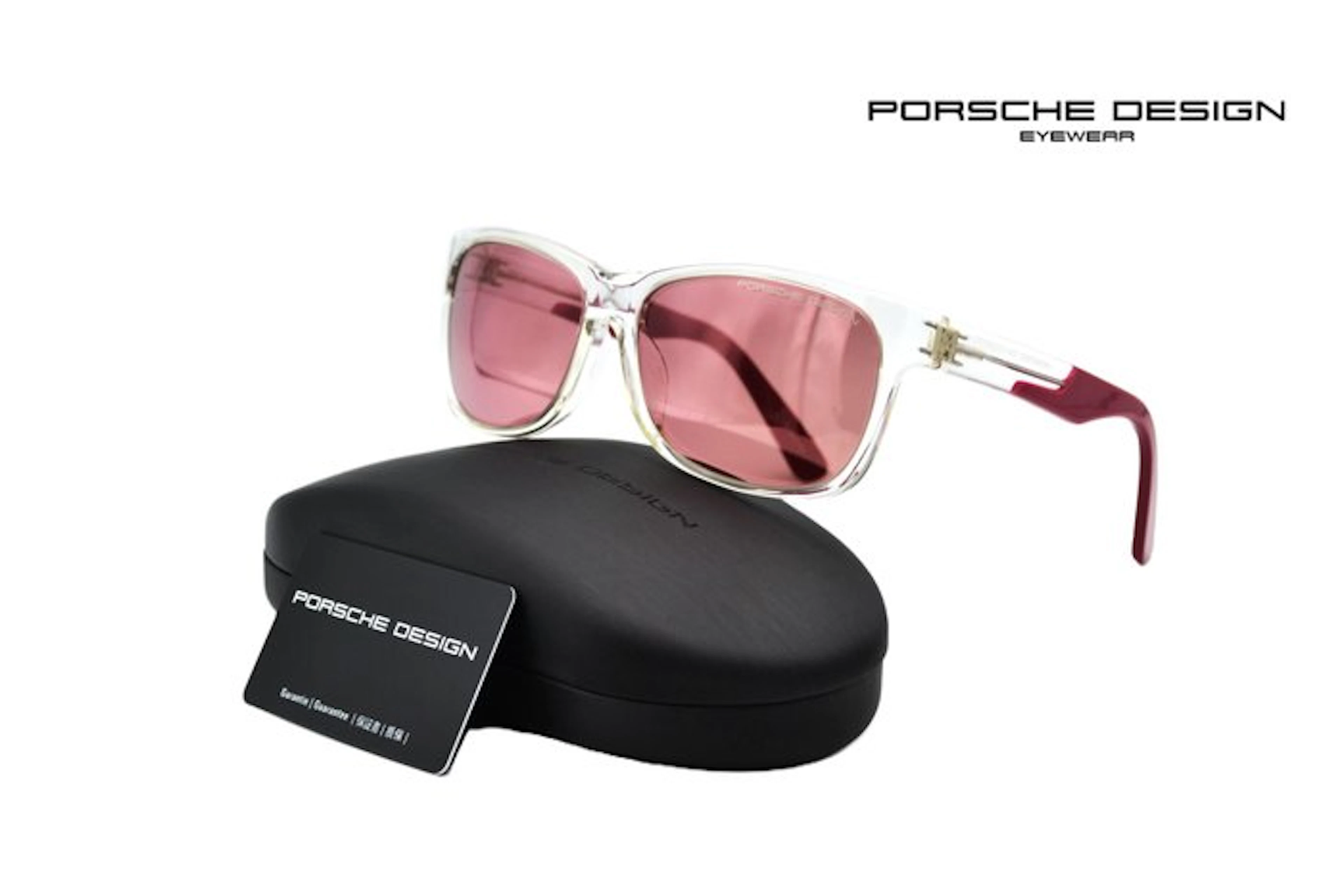 Porsche Design - P8907 D - Transparent and Pink Acetate...