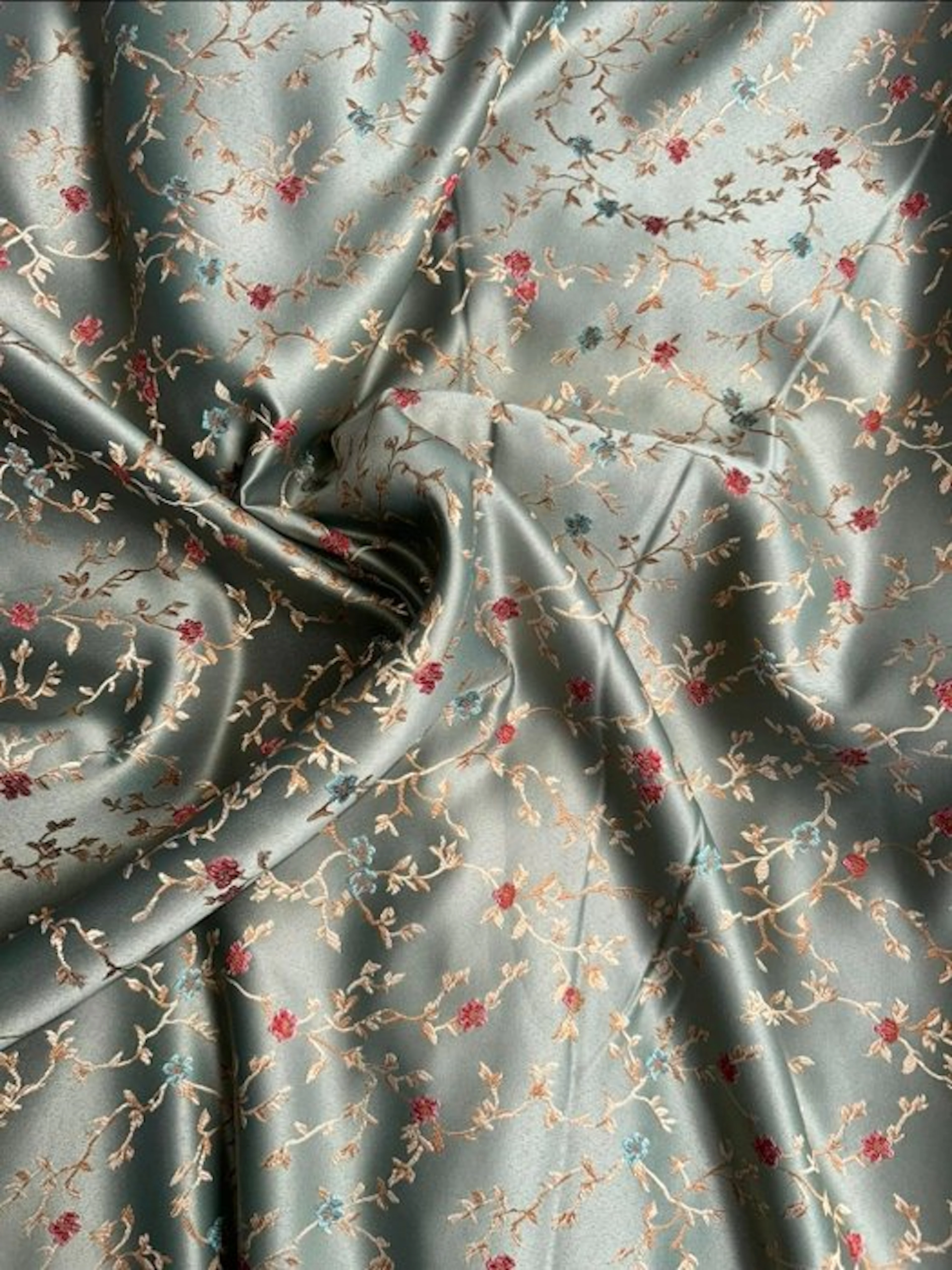 San Leucio - Upholstery fabric - 2.8 m - 2.6 m - Rich Floral Decor