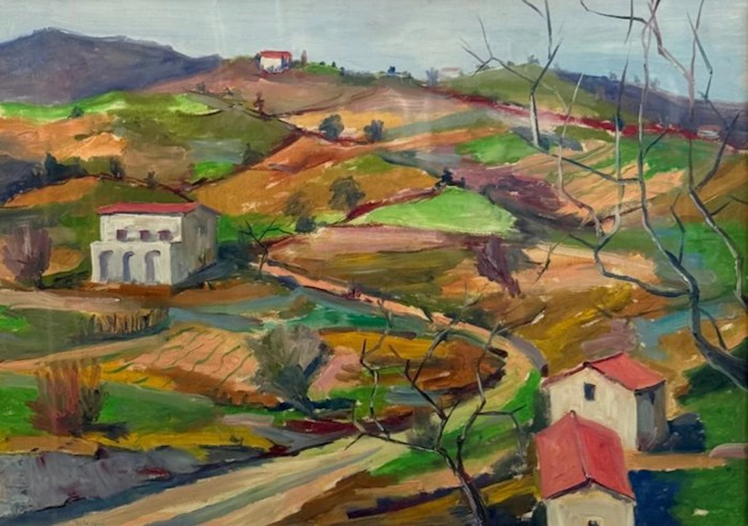 Guglielmo Talamini (1867-1918) - Paesaggio