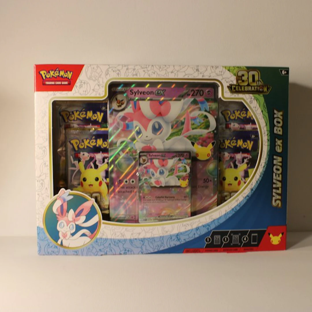 Pokémon - 1 Box - 30th Celebration Sylveon Ex box