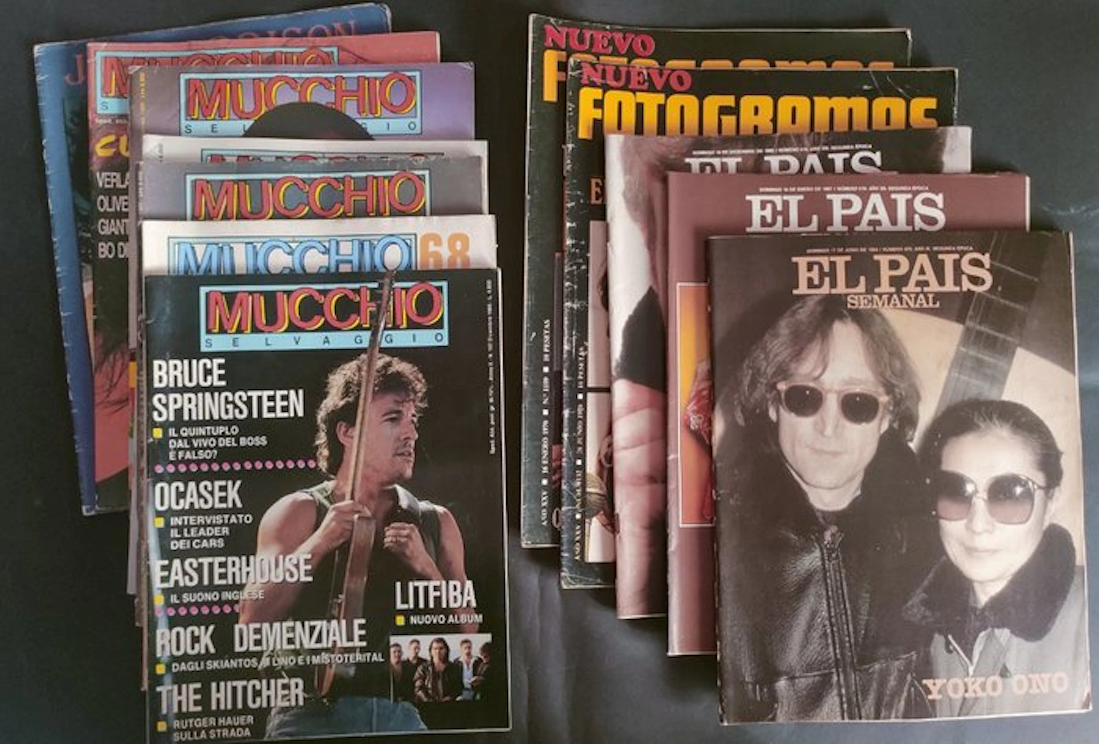 Mucchio, Fotogramas, El País (12 issues)