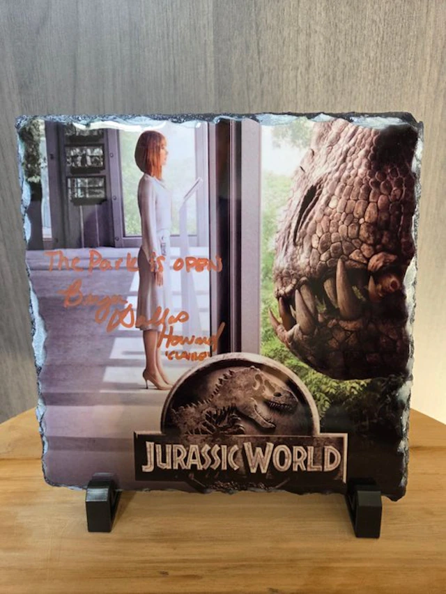 Jurassic World - Signed by Bryce Dallas Howard, with SWAU certification