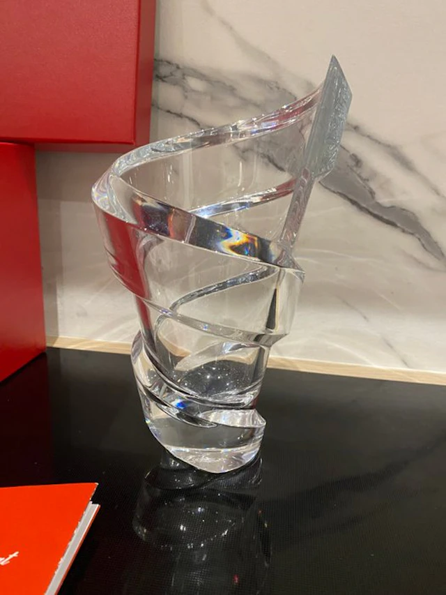 Baccarat - Vase - Spiral (H. 21 cm) - Crystal