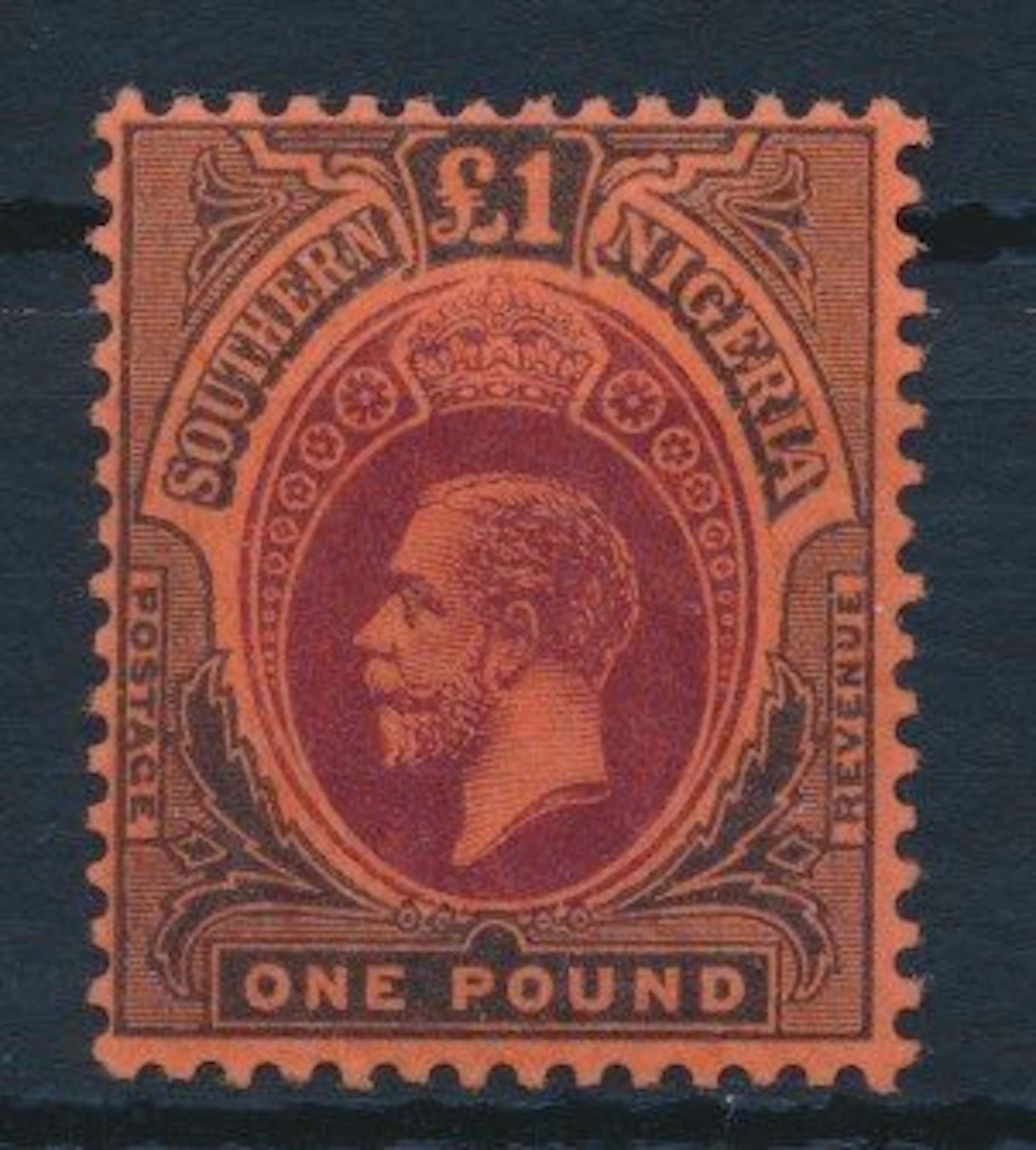 Southern Nigeria 1912 - King George