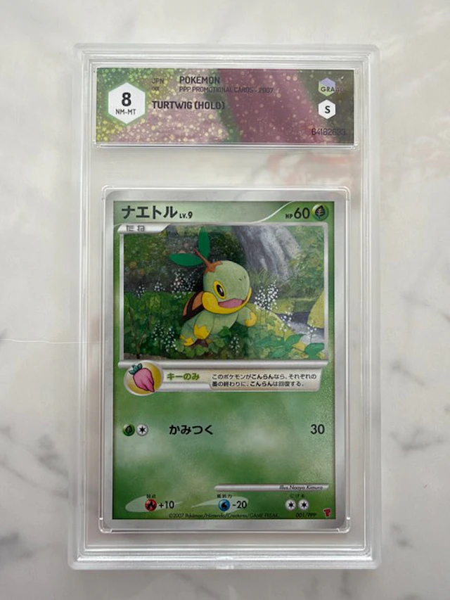 Pokémon - 1 Graded card - Turtwig 001/PPP Promo card