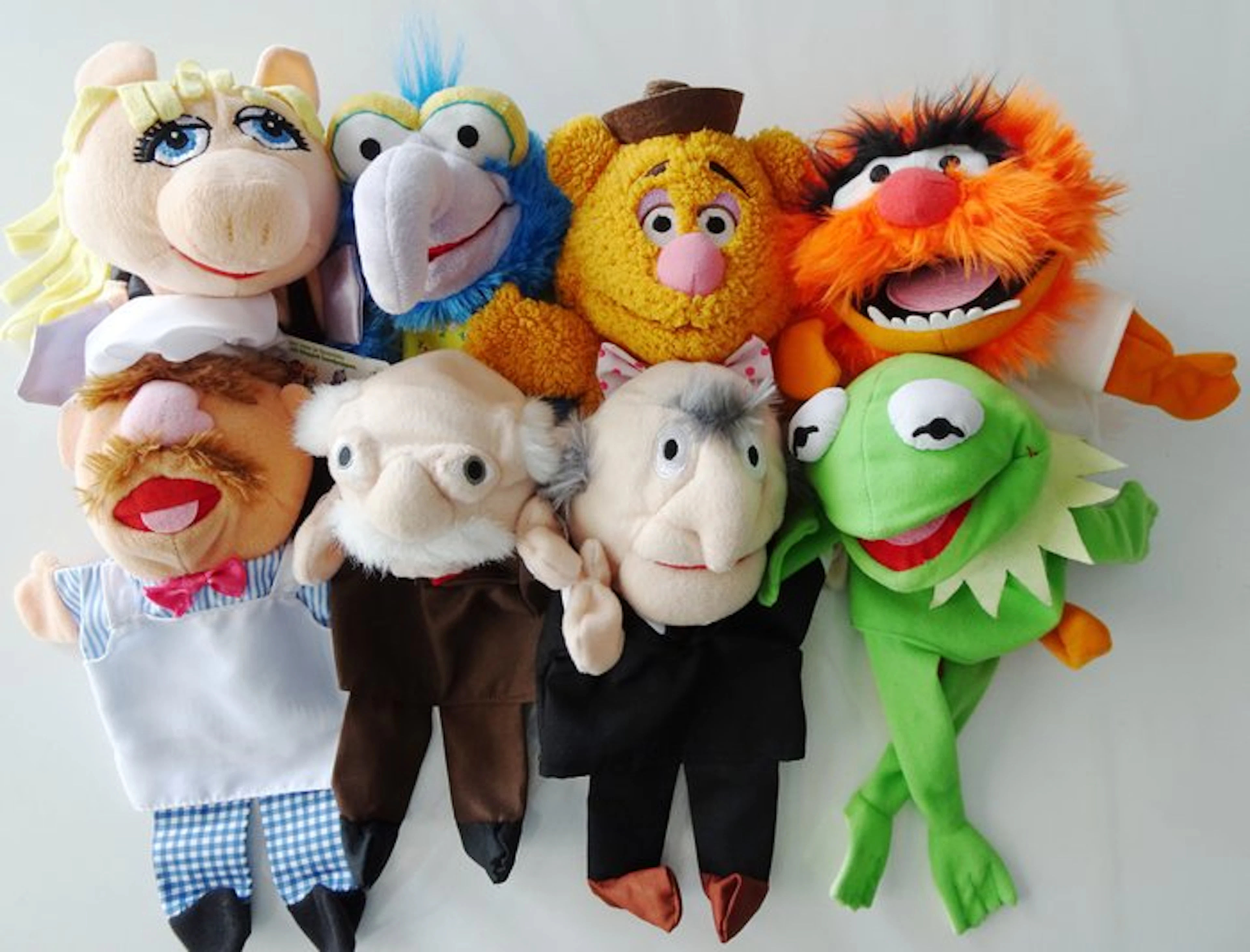 The Muppets - Figure - Set van 8 Muppets handpoppen...