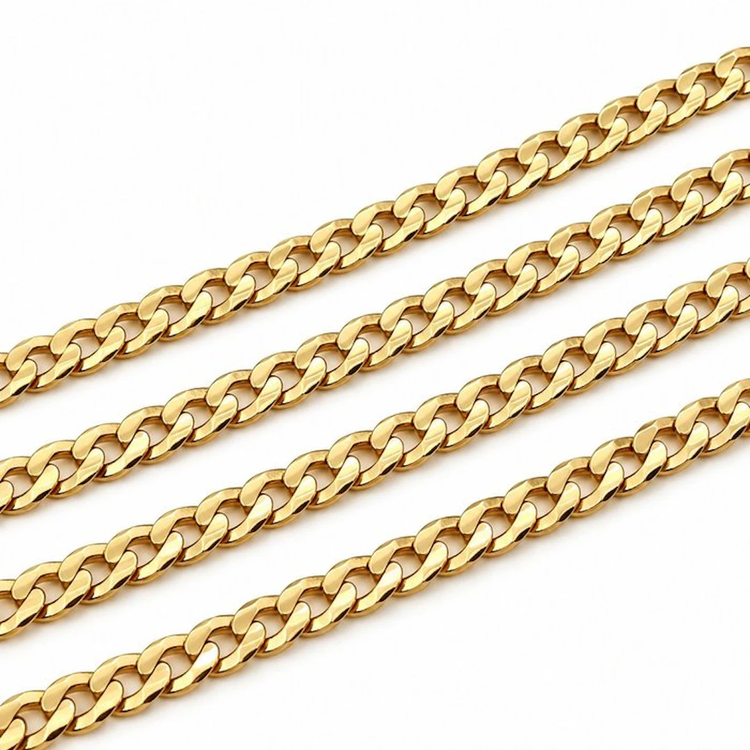 Necklace - 18 kt. Yellow gold - Made in Italy - Handmade