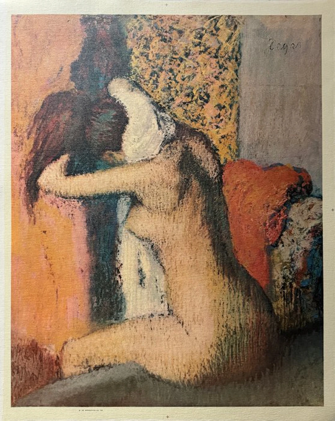 Edgar Degas (1834-1917) - La toilette