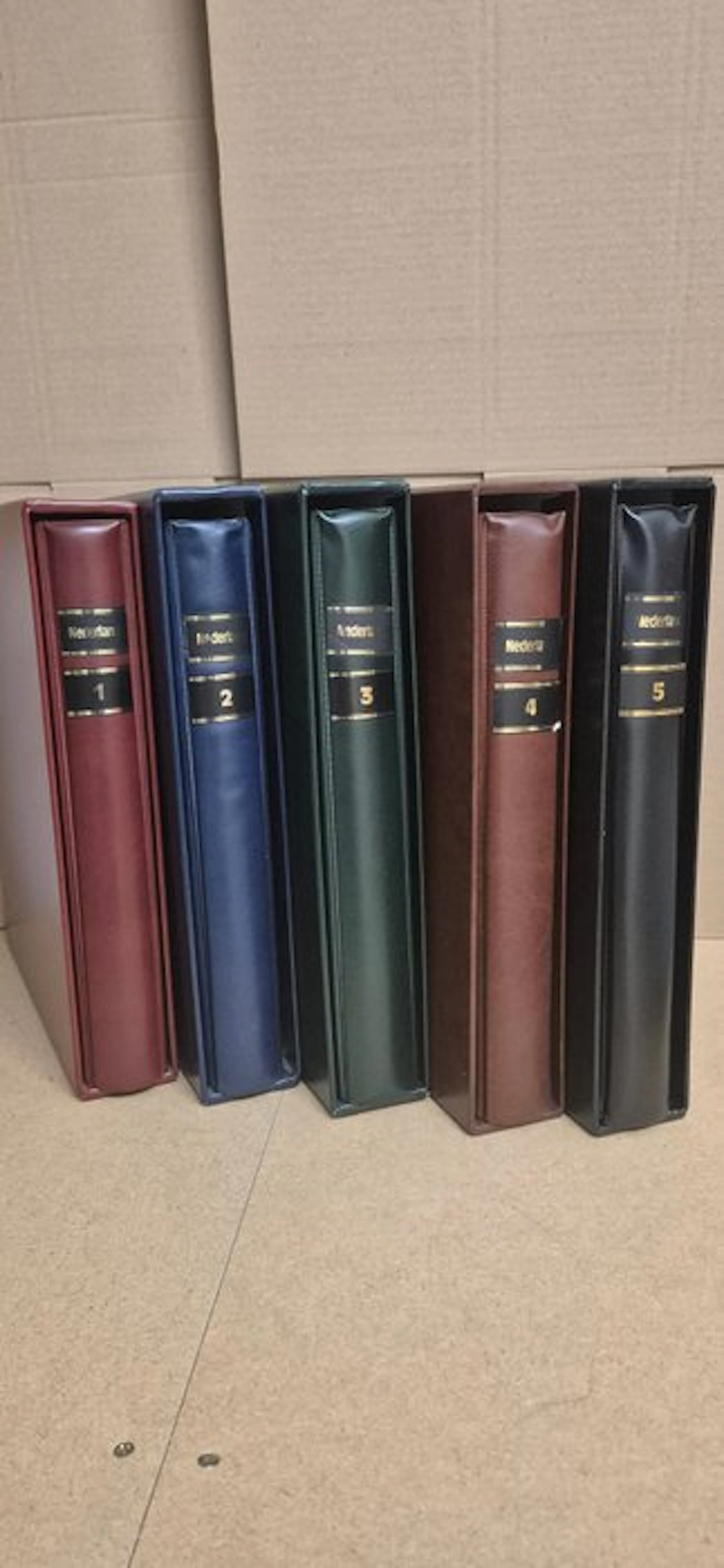 Netherlands 1971/2014 - 5 Safe albums 1971–2014 Quality