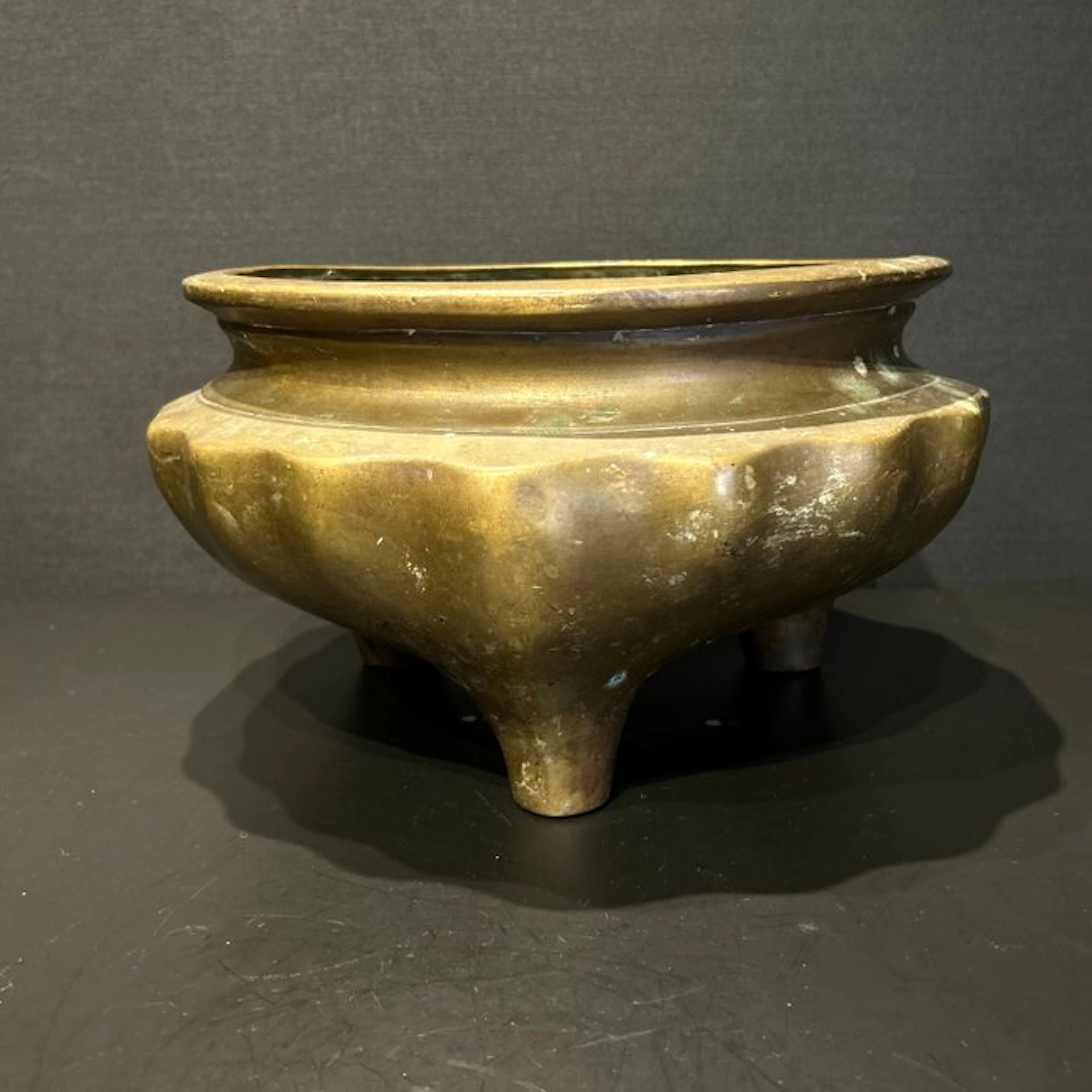 Incense burner - Bronze - Lotus model censer