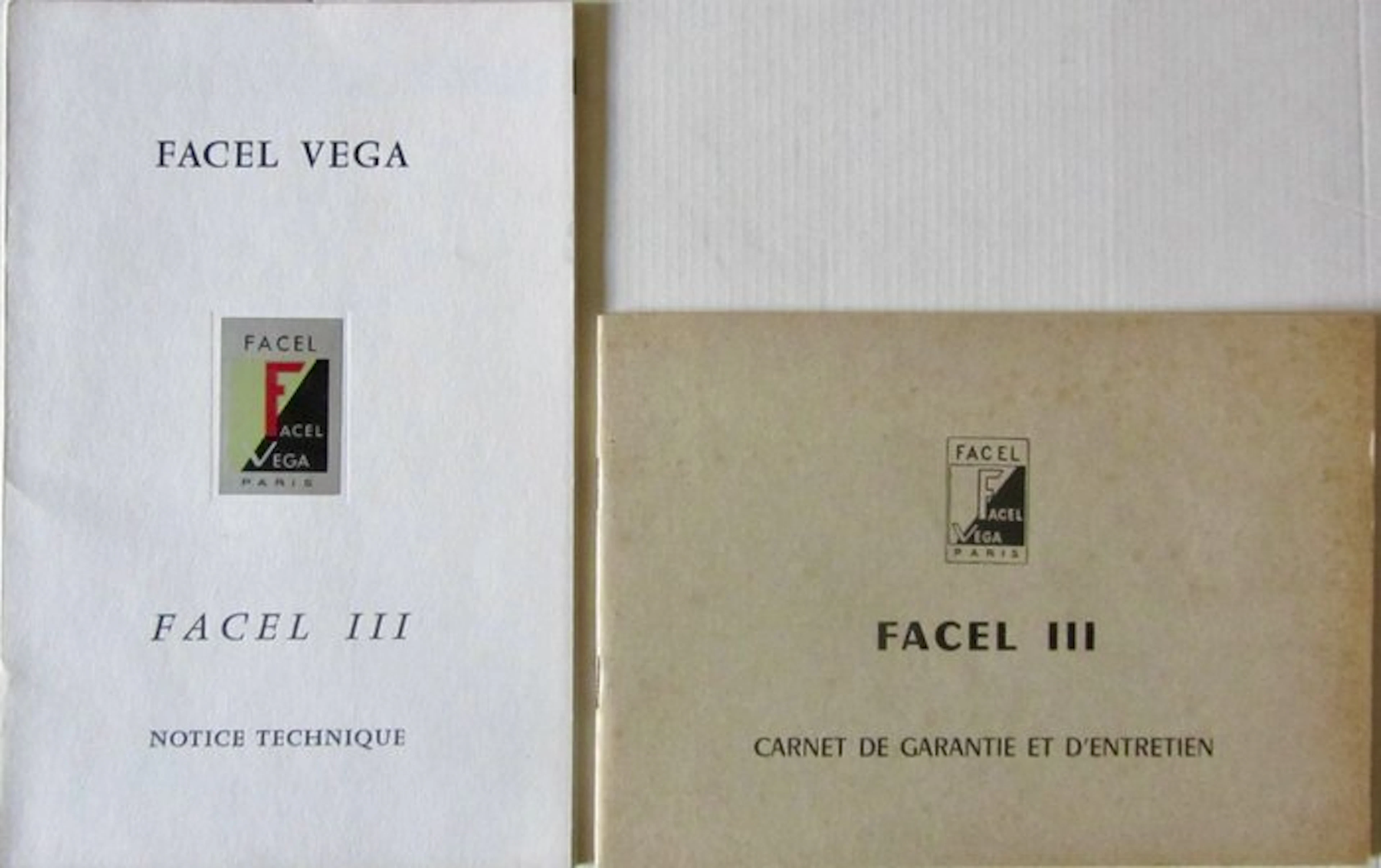 Manual - Facel Vega - FACEL III