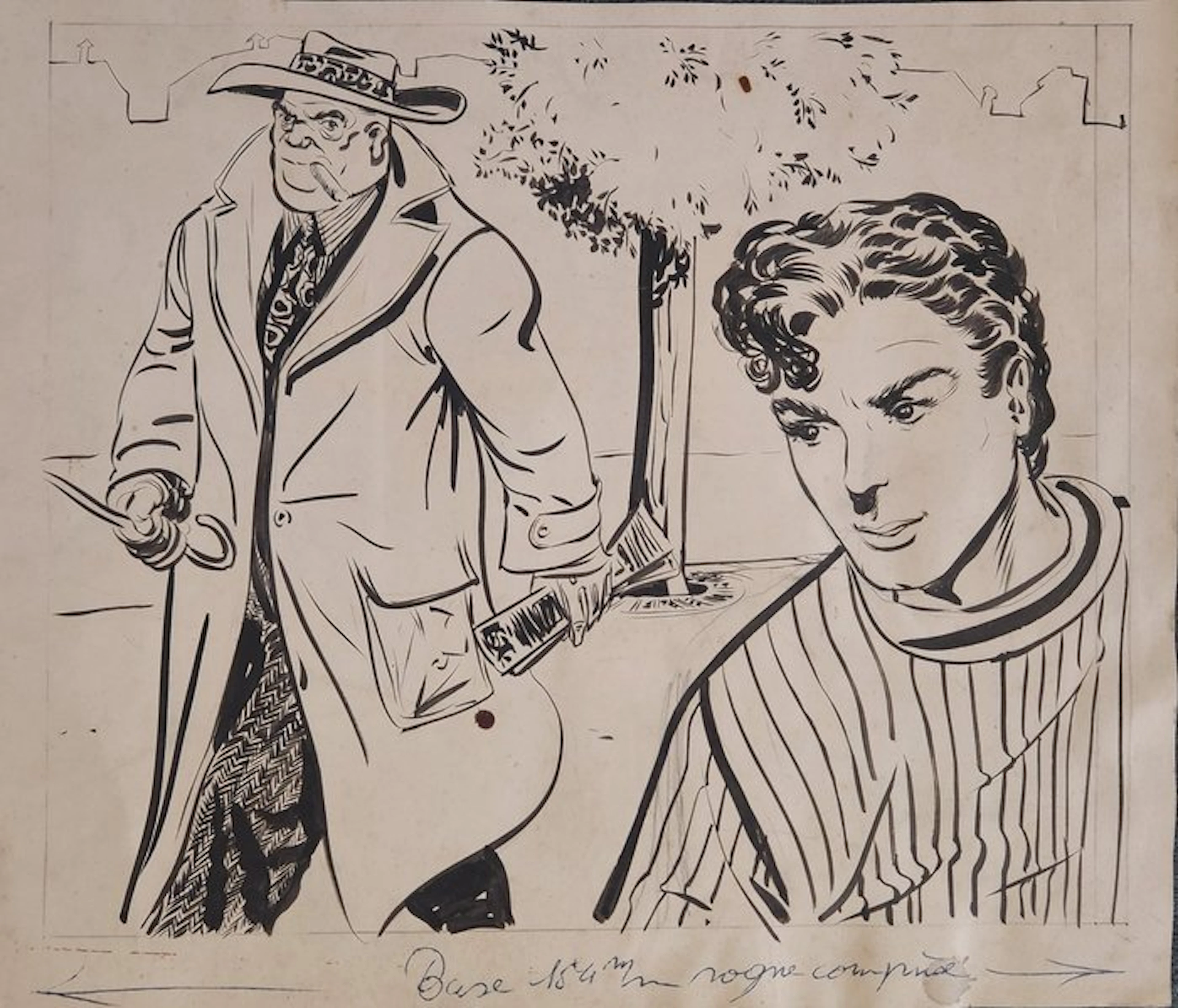 Frisano, Pierre - 1 Original cover - Petits Moineaux...